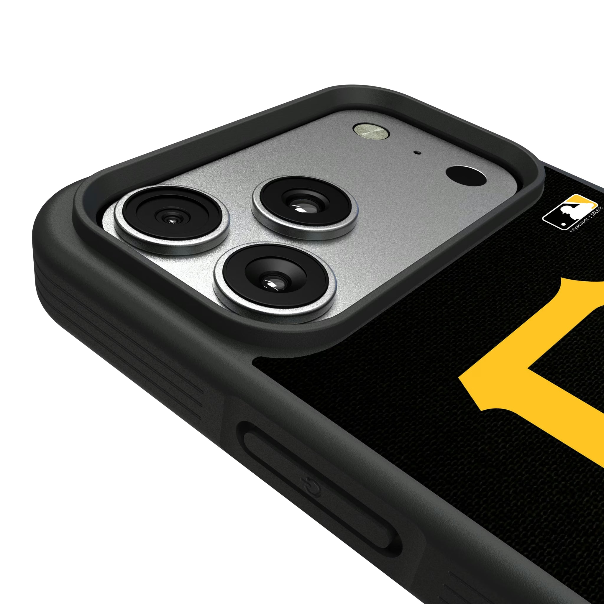 Pittsburgh Pirates Personalized Stripe iPhone Bump Phone Case for Apple iPhone - Detail#Device_iPhone 17 Pro Max
