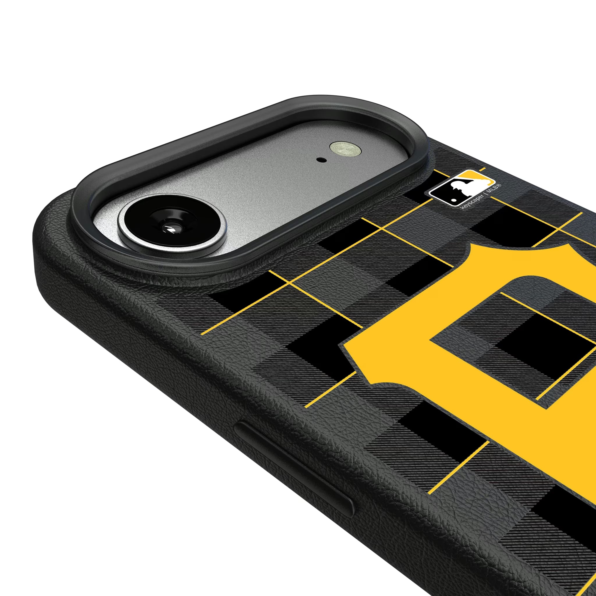 Pittsburgh Pirates Plaid iPhone MagSafe Compatible Phone Case for Apple iPhone - Detail#Device_iPhone Air