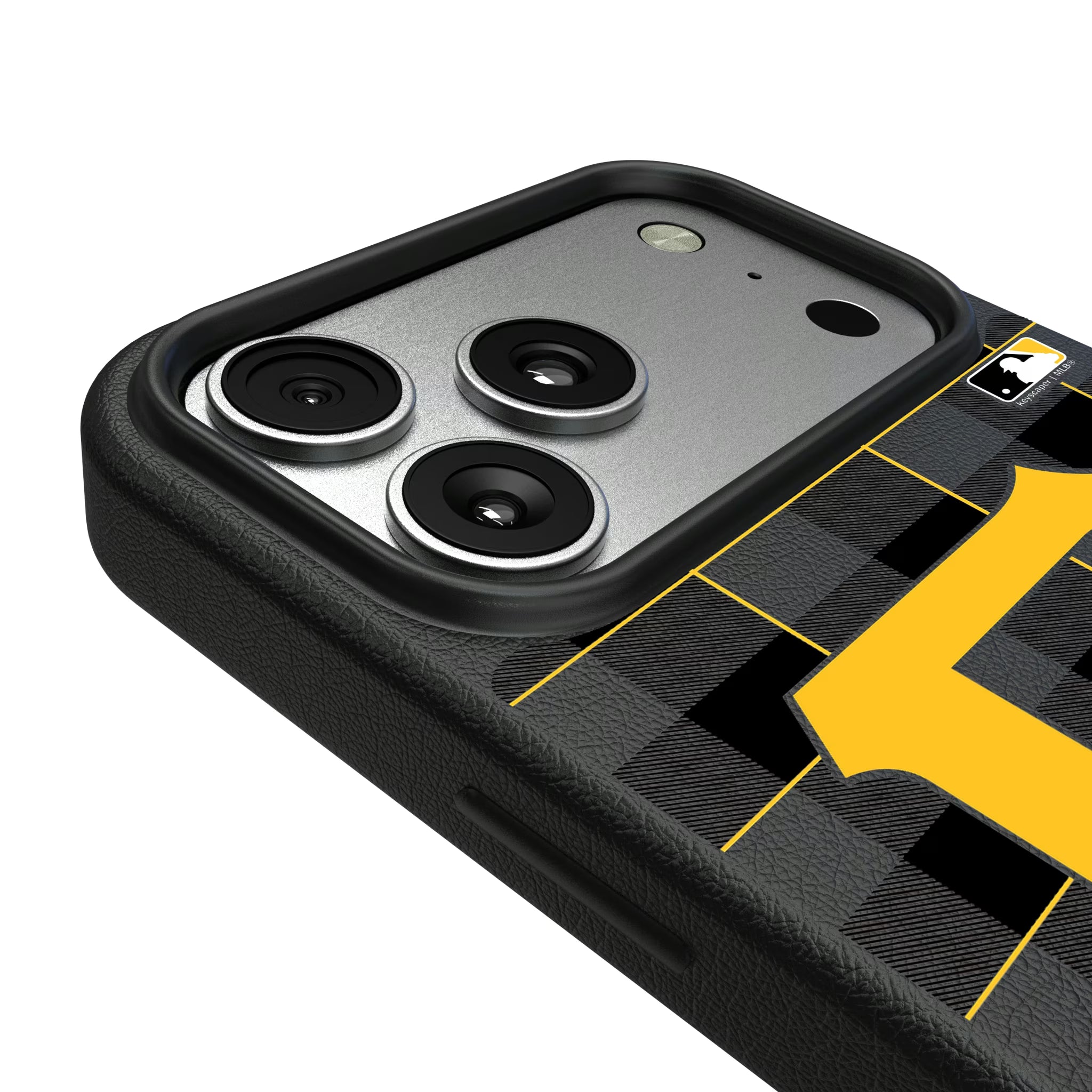 Pittsburgh Pirates Plaid iPhone MagSafe Compatible Phone Case for Apple iPhone - Detail#Device_iPhone 17 Pro Max