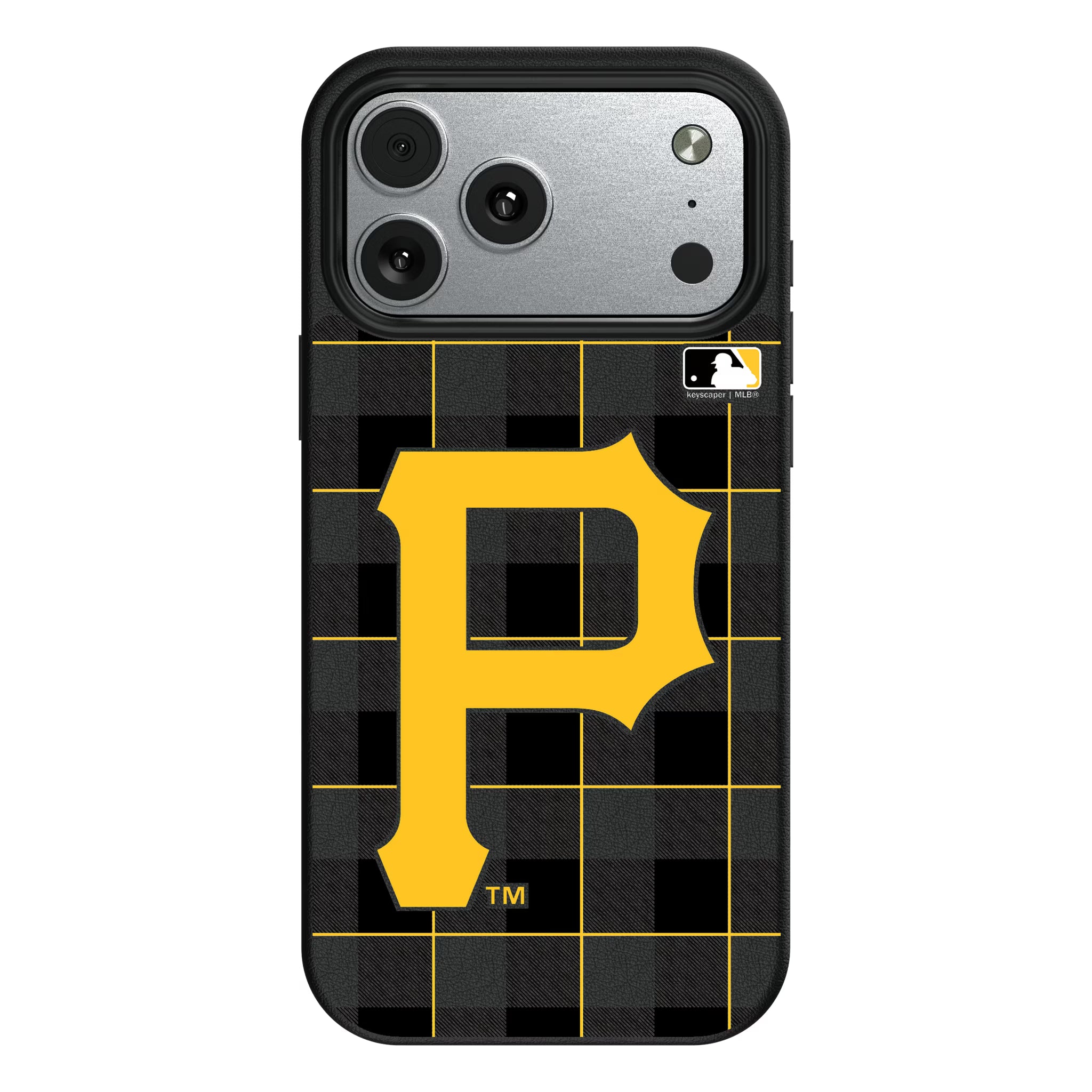 Pittsburgh Pirates Plaid iPhone MagSafe Compatible Phone Case for Apple iPhone#Device_iPhone 17 Pro Max
