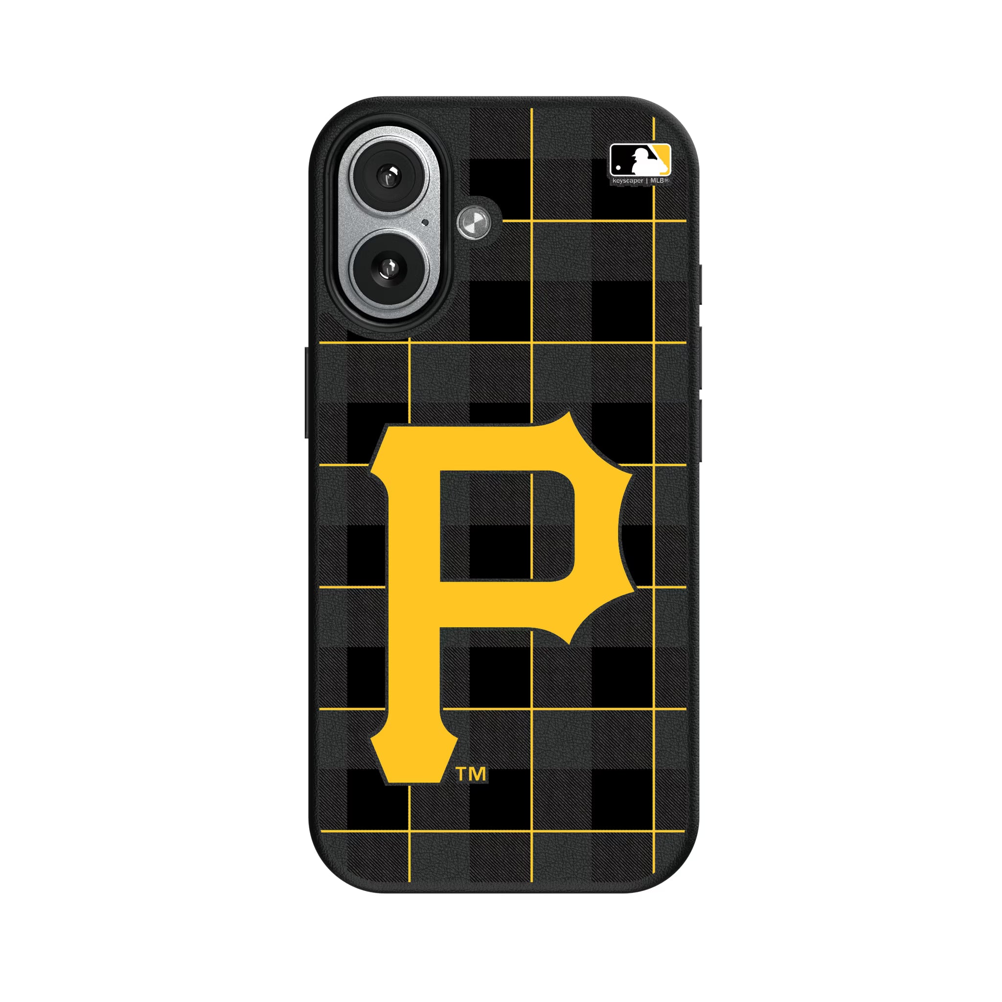 Pittsburgh Pirates Plaid iPhone MagSafe Compatible Phone Case for Apple iPhone#Device_iPhone 17