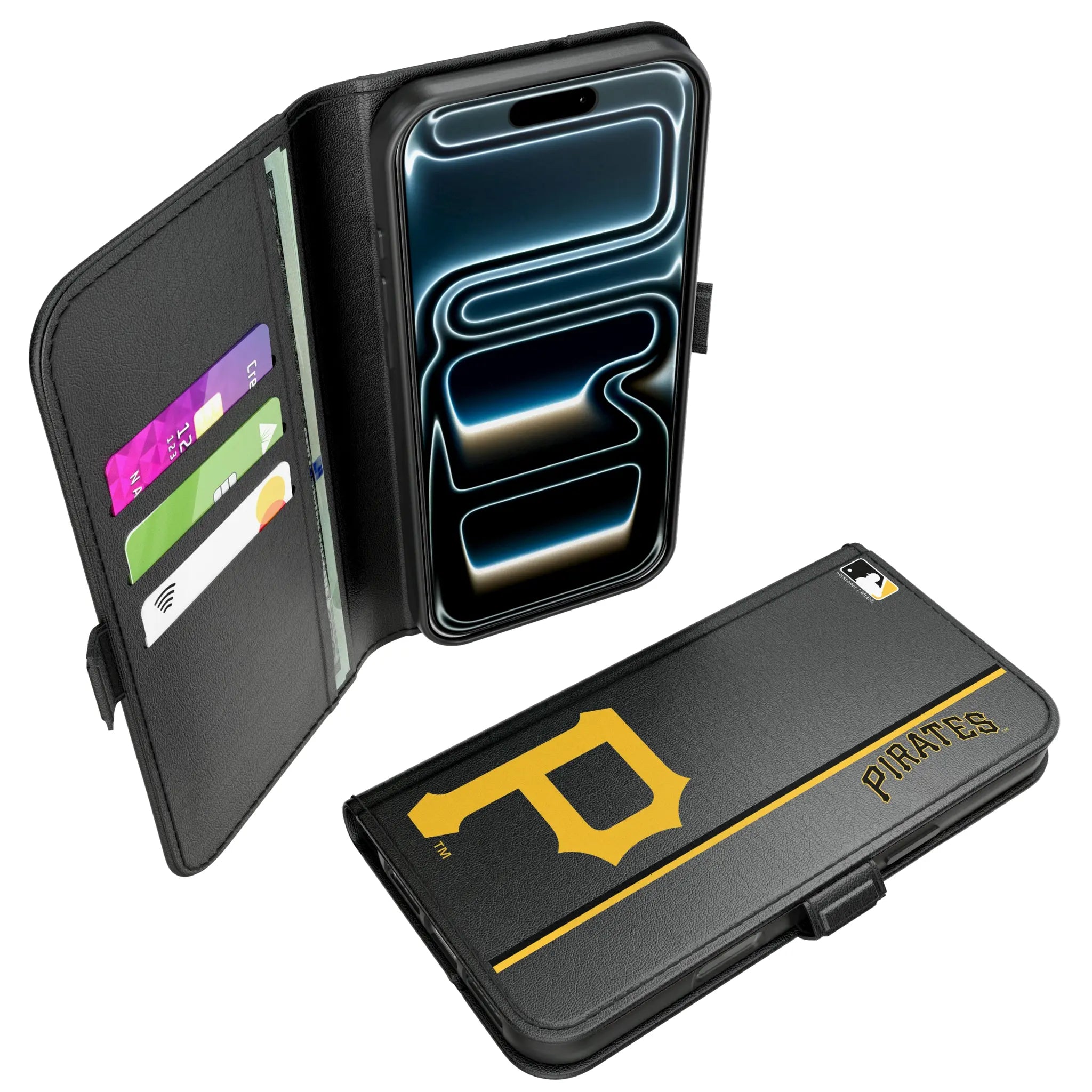 Pittsburgh Pirates Sidebar iPhone Folio Phone Case for Apple iPhone#Device_iPhone 17 Pro Max