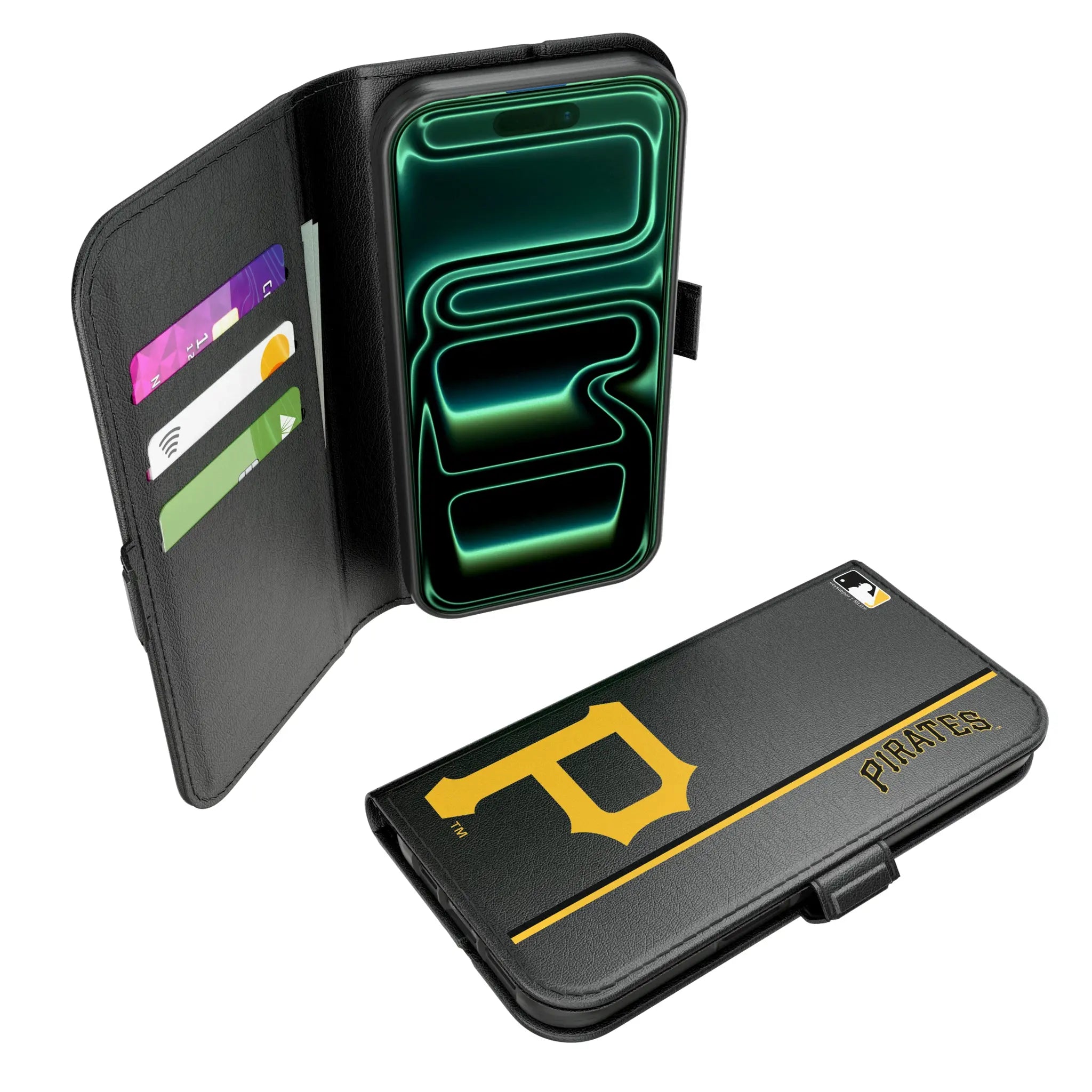 Pittsburgh Pirates Sidebar iPhone Folio Phone Case for Apple iPhone#Device_iPhone 17