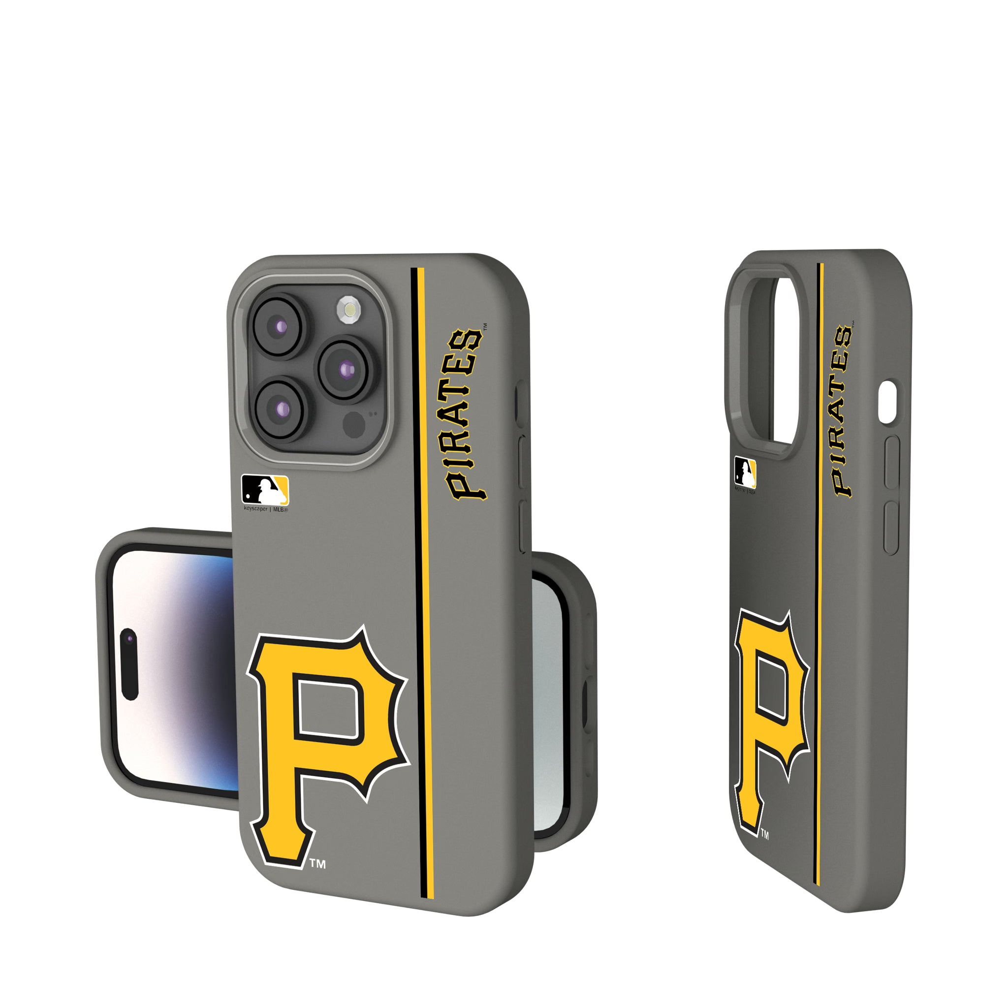Pittsburgh Pirates Sidebar iPhone Soft Touch Phone Case for Apple iPhone