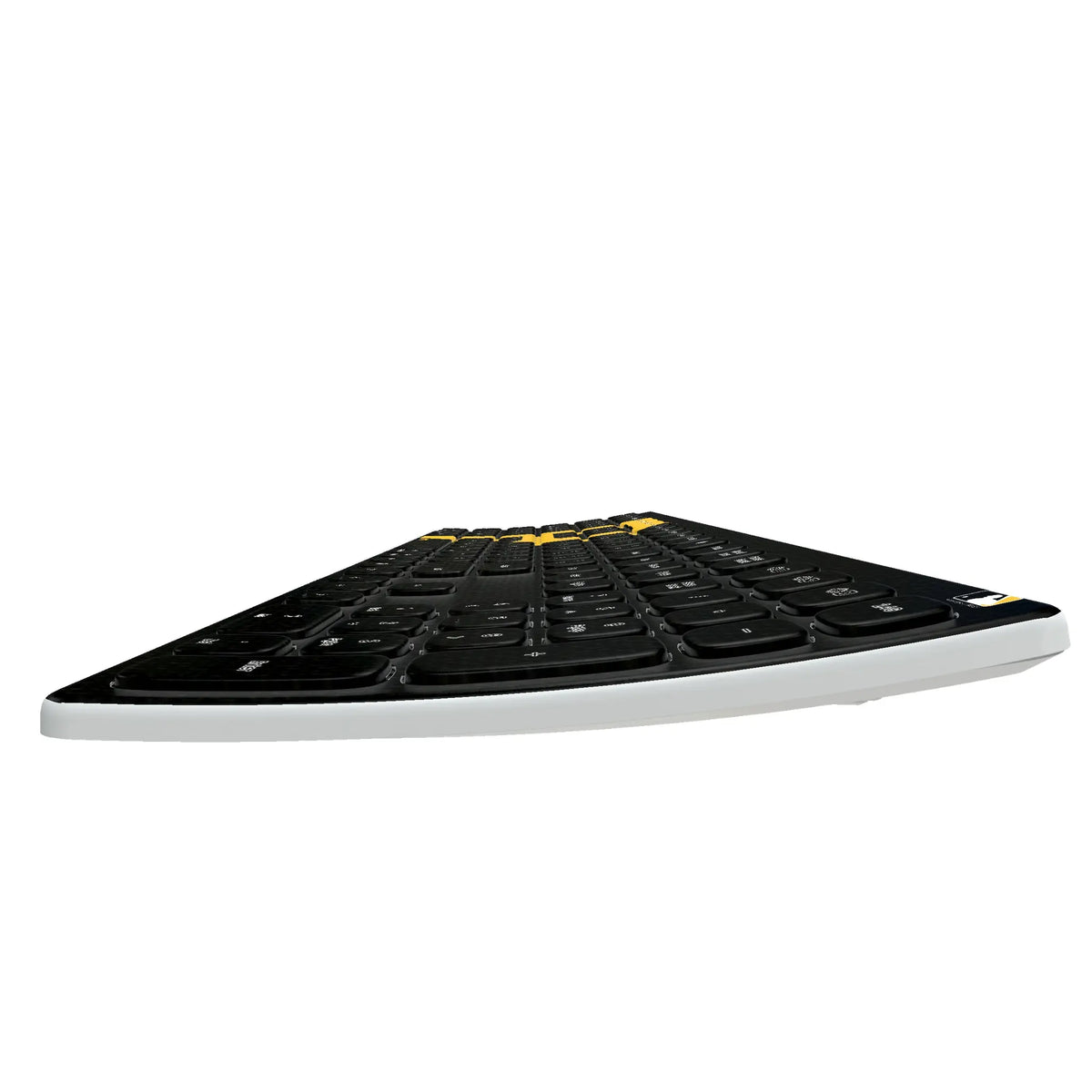 Pittsburgh Pirates Solid KKB605 Curved Wireless Keyboard