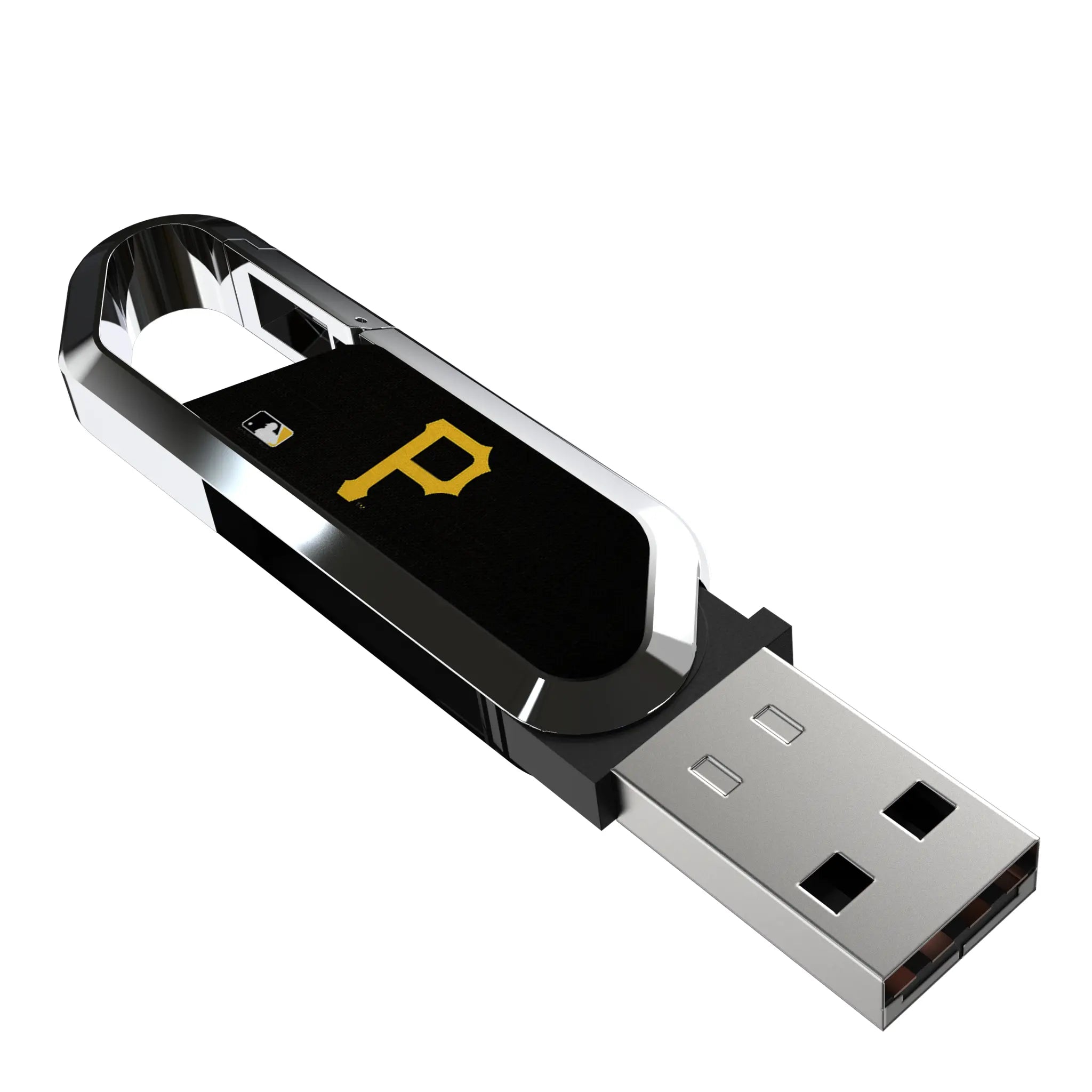 Pittsburgh Pirates Solid USB 64GB Clip Style Flash Drive