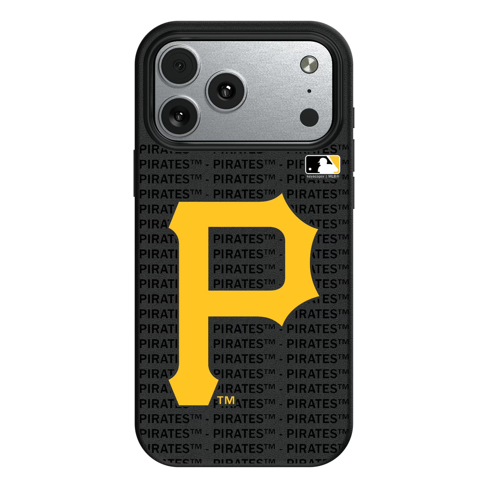 Pittsburgh Pirates Text Backdrop iPhone MagSafe Compatible Phone Case for Apple iPhone#Device_iPhone 17 Pro Max