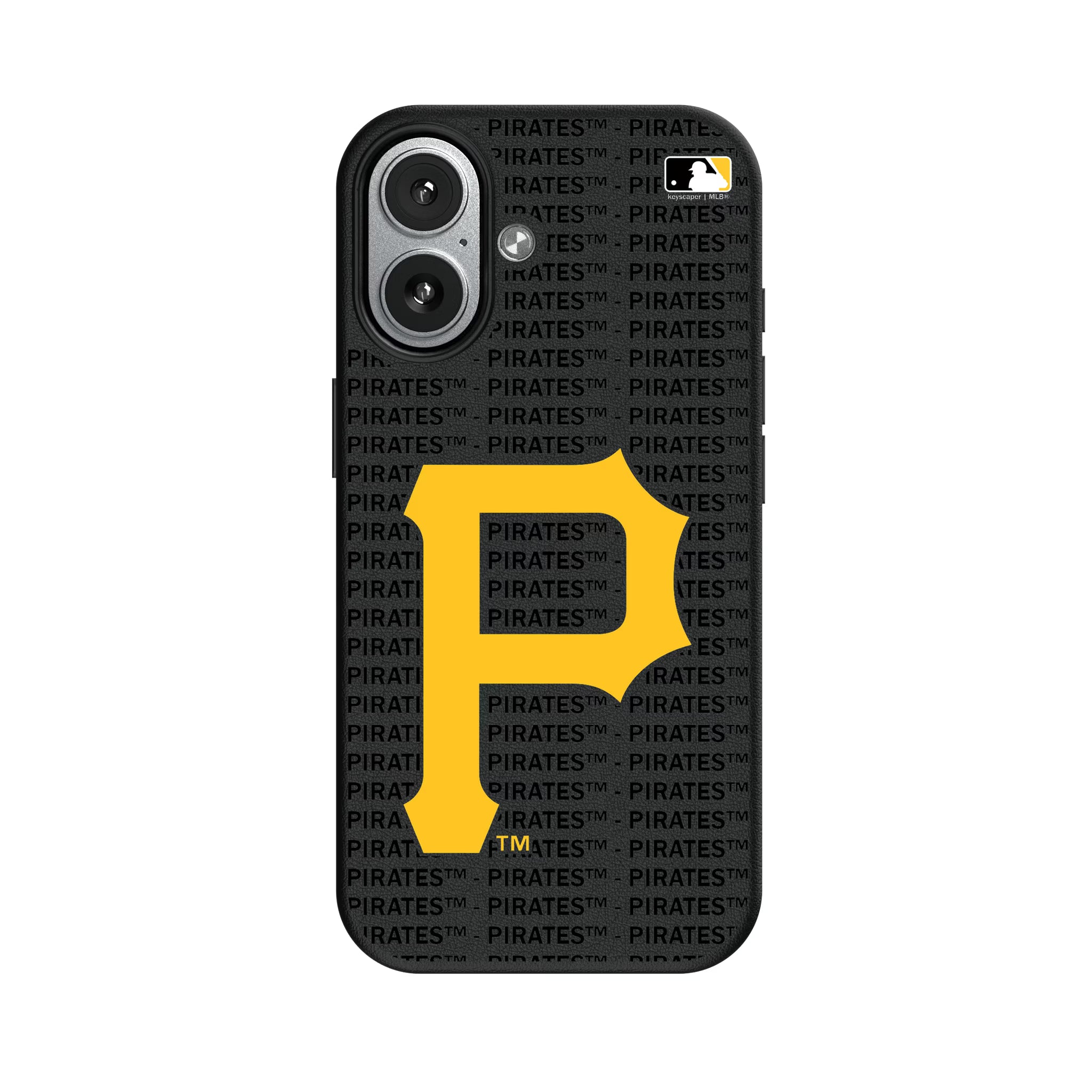 Pittsburgh Pirates Text Backdrop iPhone MagSafe Compatible Phone Case for Apple iPhone#Device_iPhone 17