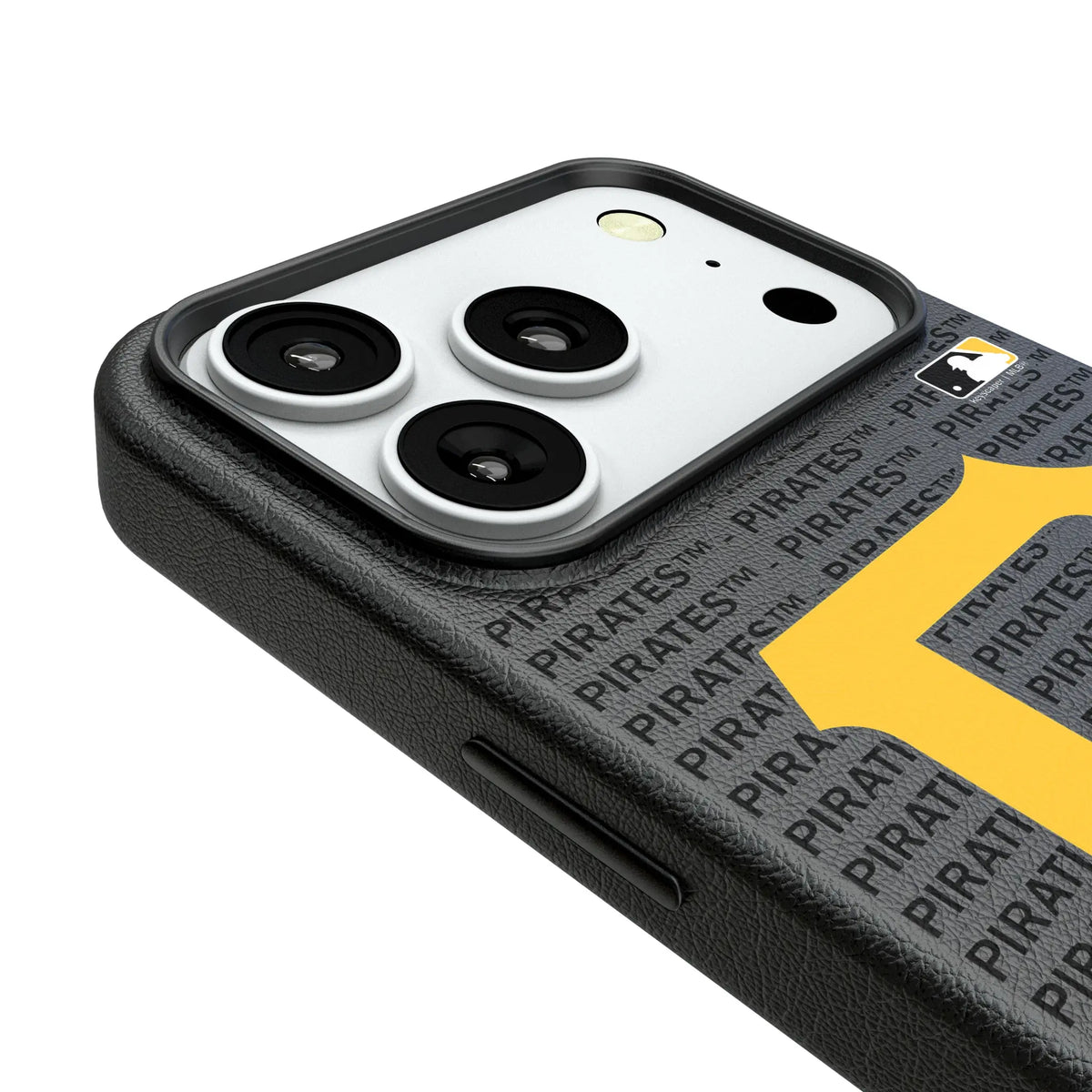 Pittsburgh Pirates Text Backdrop iPhone MagSafe Compatible Phone Case for Apple iPhone - Detail#Device_iPhone 18 Pro