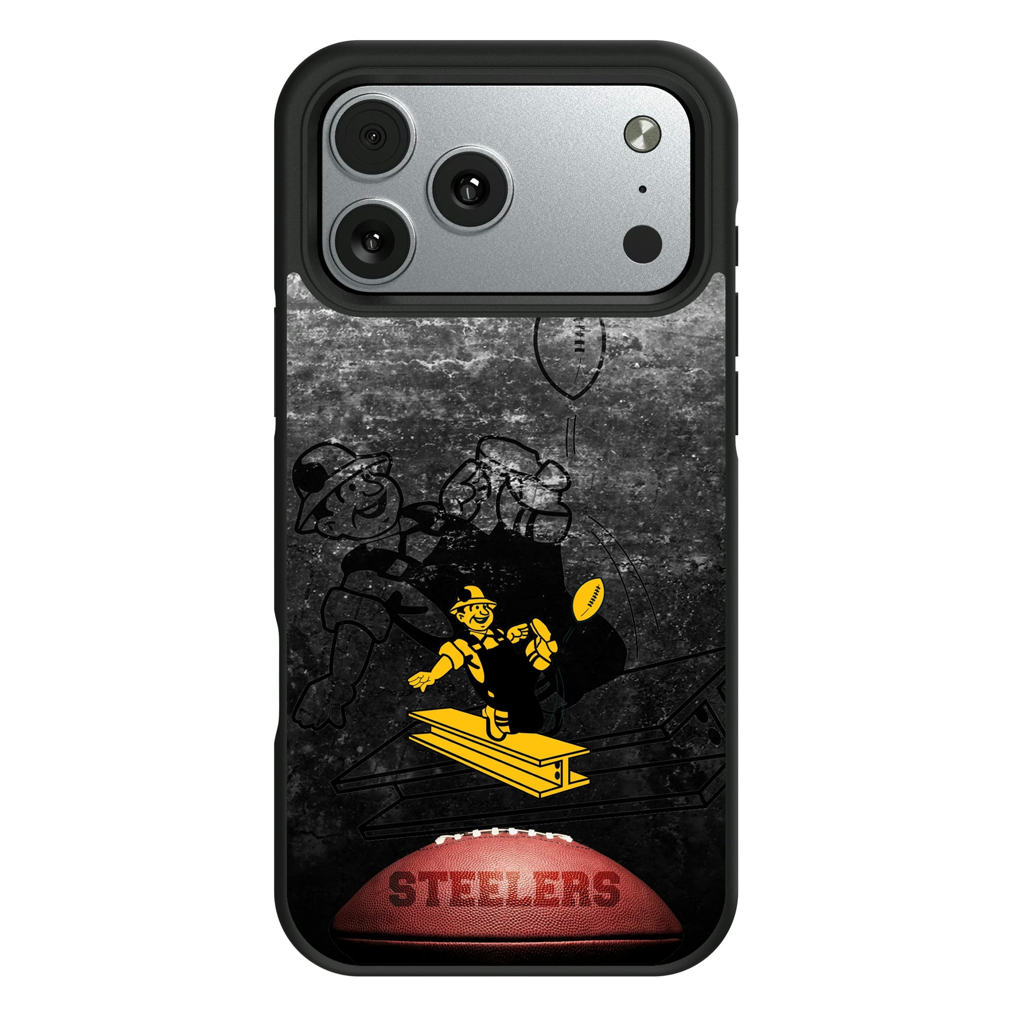 Pittsburgh Steelers 1961 Historic Collection Legendary iPhone Bump Phone Case for Apple iPhone#Device_iPhone 17 Pro Max
