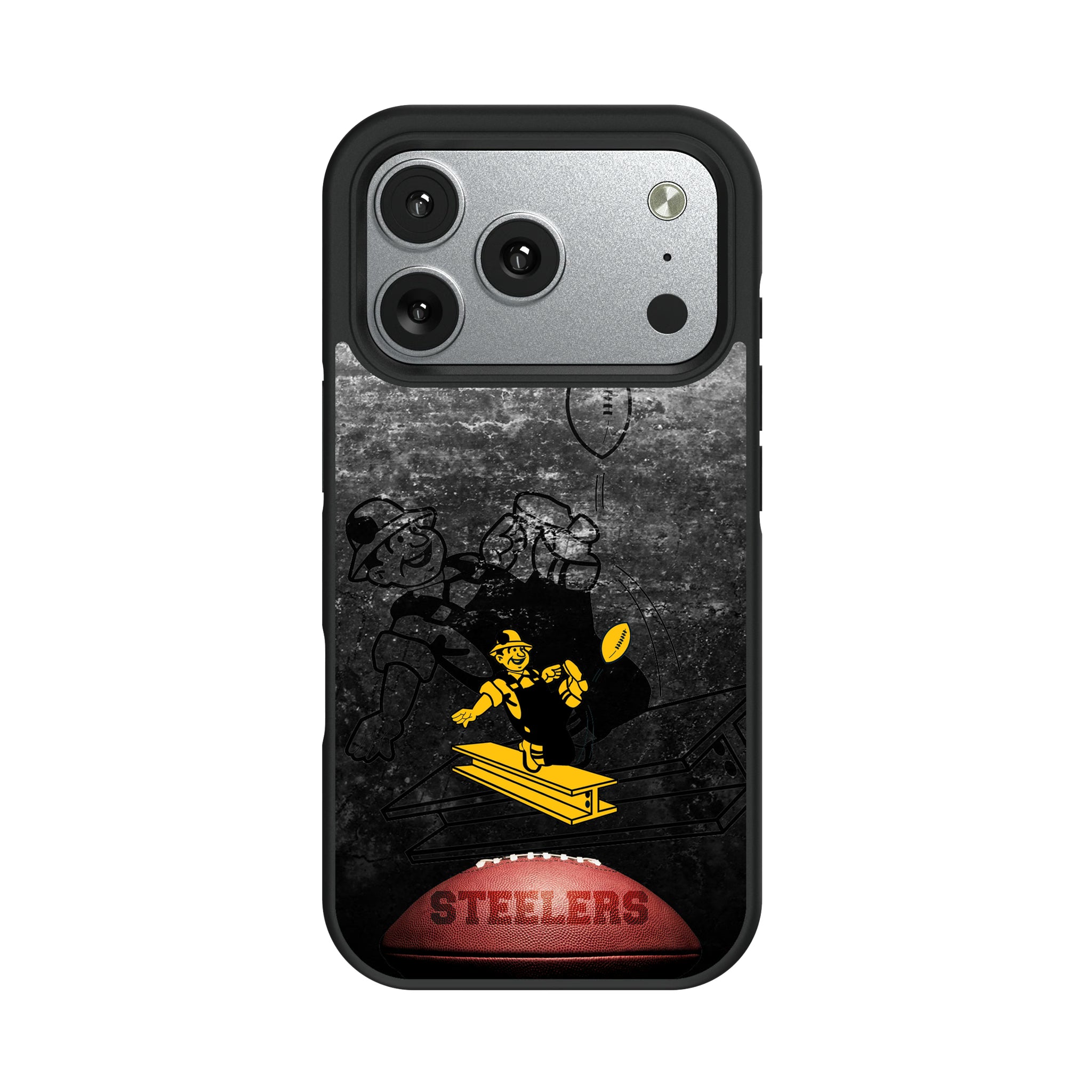 Pittsburgh Steelers 1961 Historic Collection Legendary iPhone Bump Phone Case for Apple iPhone#Device_iPhone 17 Pro