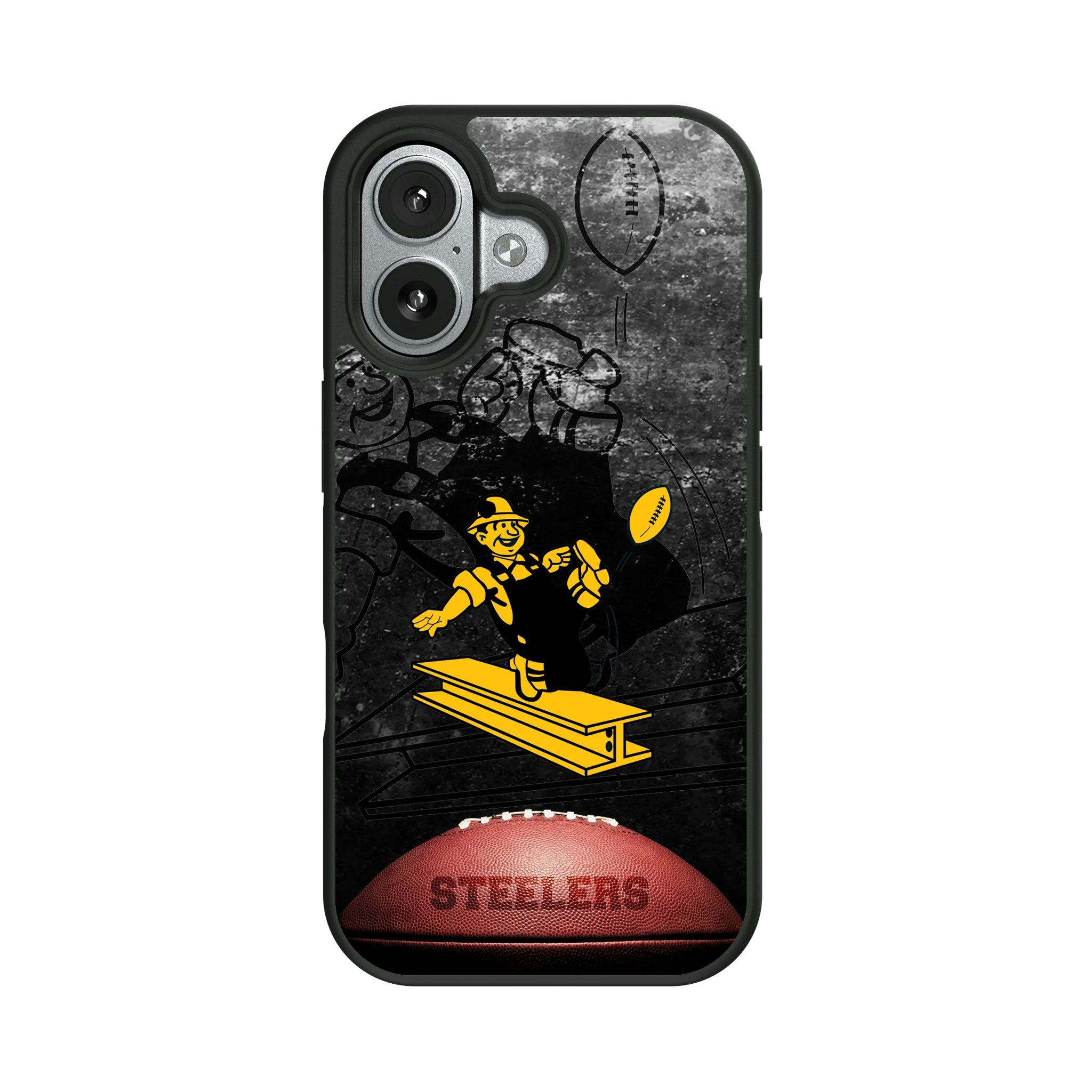 Pittsburgh Steelers 1961 Historic Collection Legendary iPhone Bump Phone Case for Apple iPhone#Device_iPhone 17