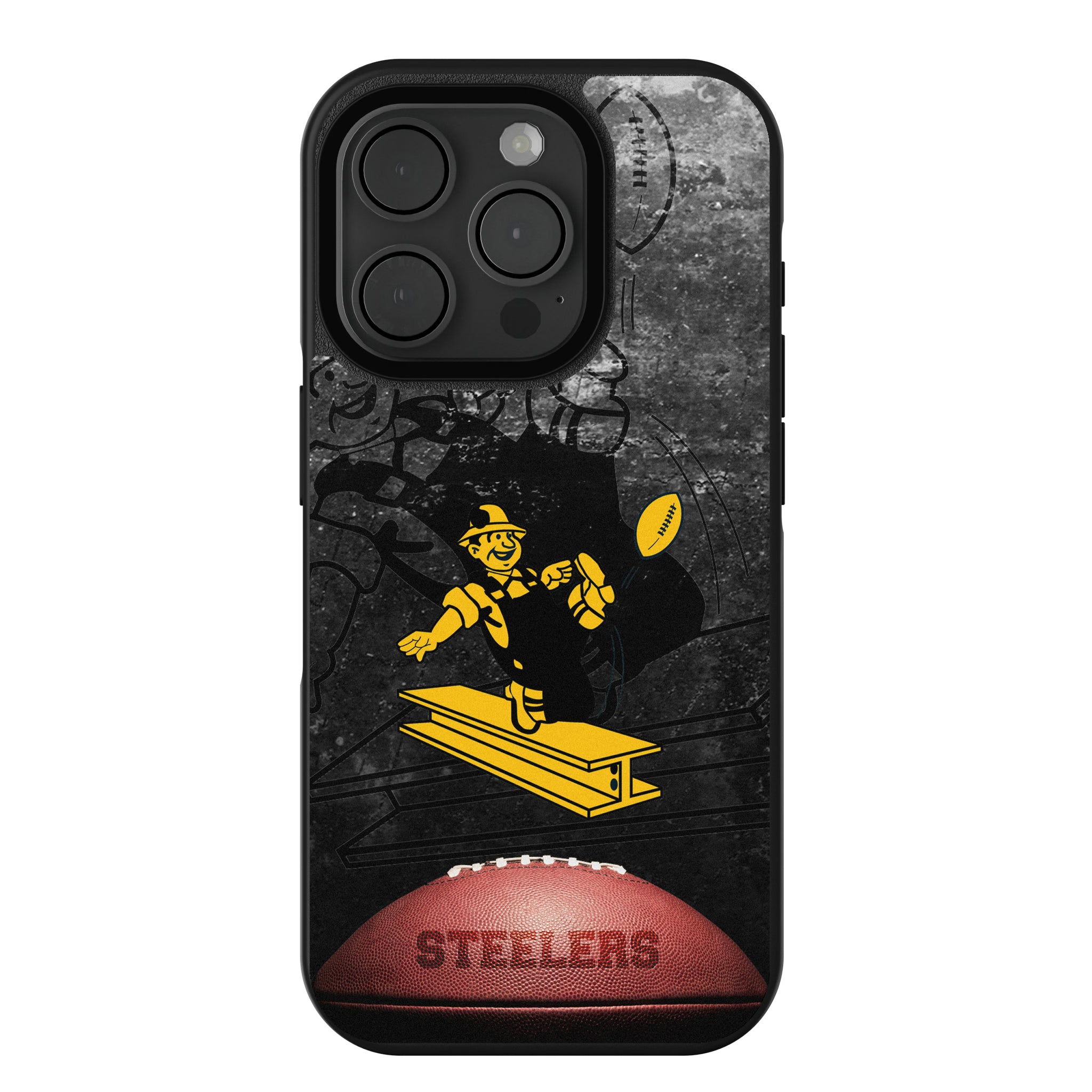 Pittsburgh Steelers 1961 Historic Collection Legendary iPhone Bump Phone Case for Apple iPhone