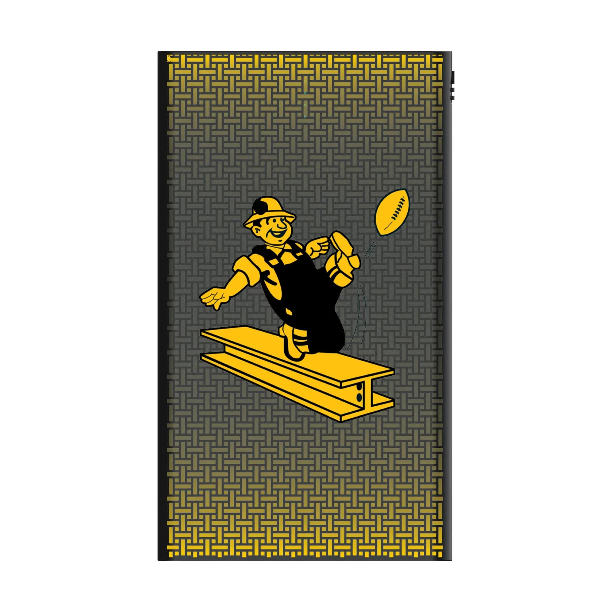 Pittsburgh Steelers 1961 Historic Collection Linen 5000mAh Flat Power Bank