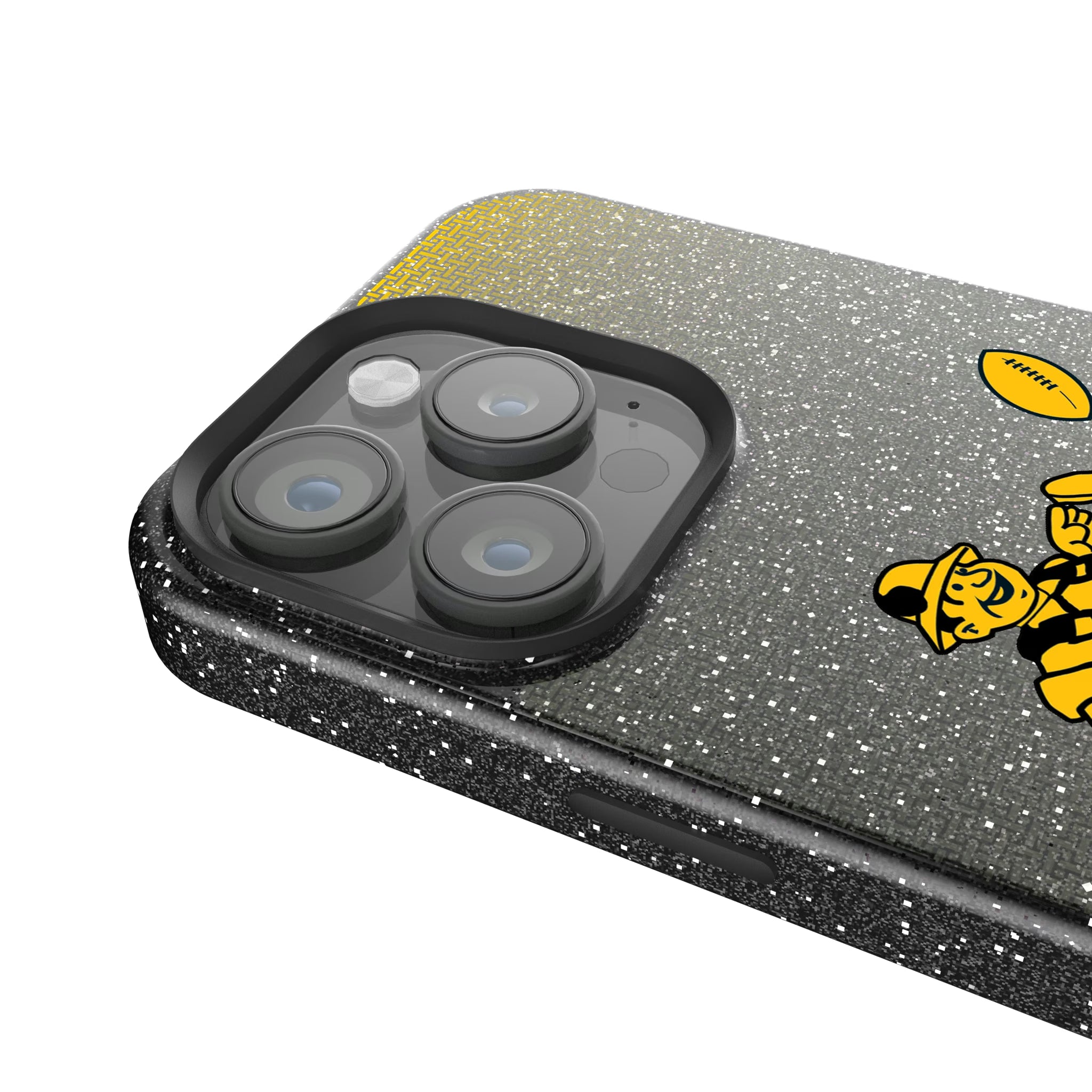 Pittsburgh Steelers 1961 Historic Collection Linen iPhone Bling Phone Case for Apple iPhone - Detail