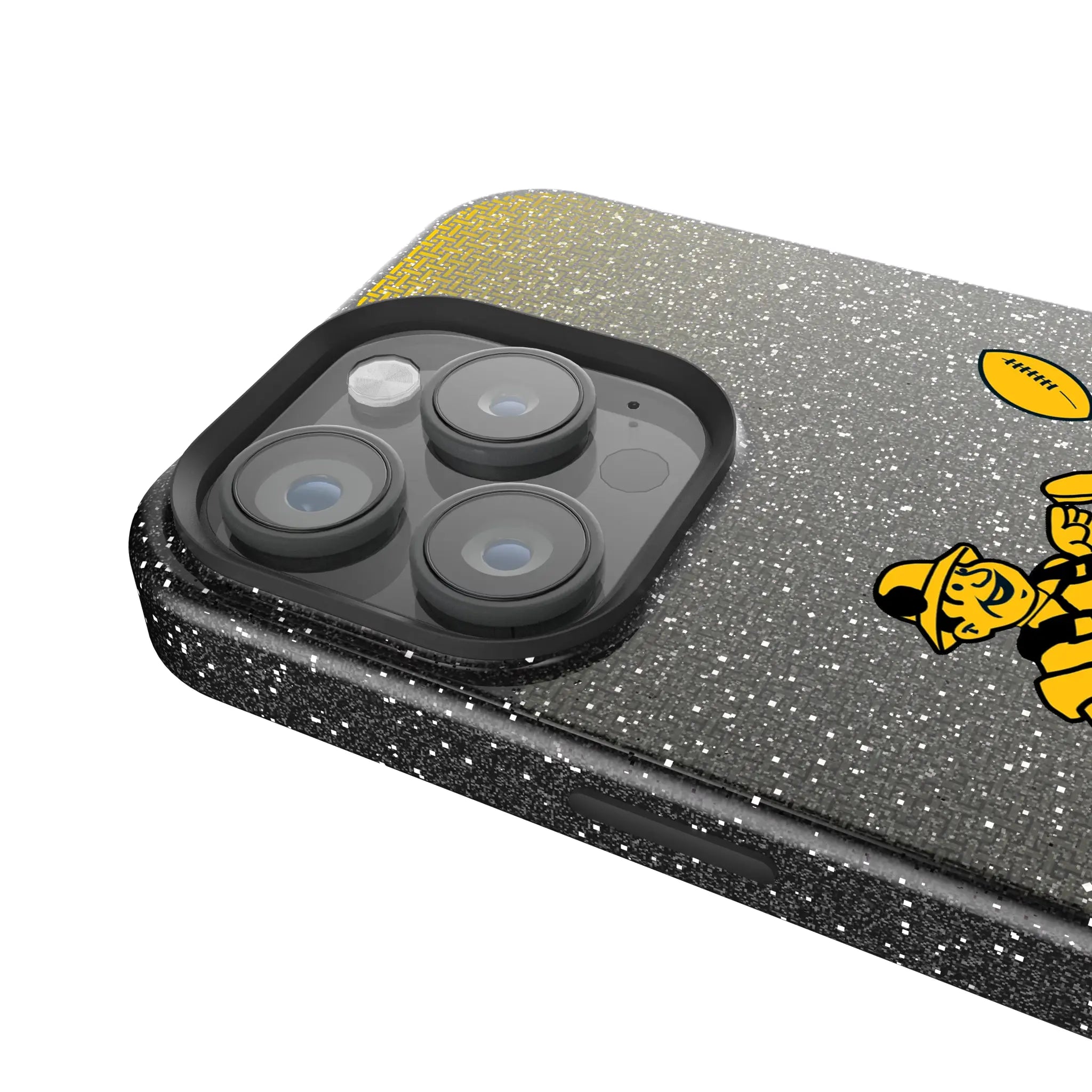 Pittsburgh Steelers 1961 Historic Collection Linen iPhone Bling Phone Case for Apple iPhone - Detail