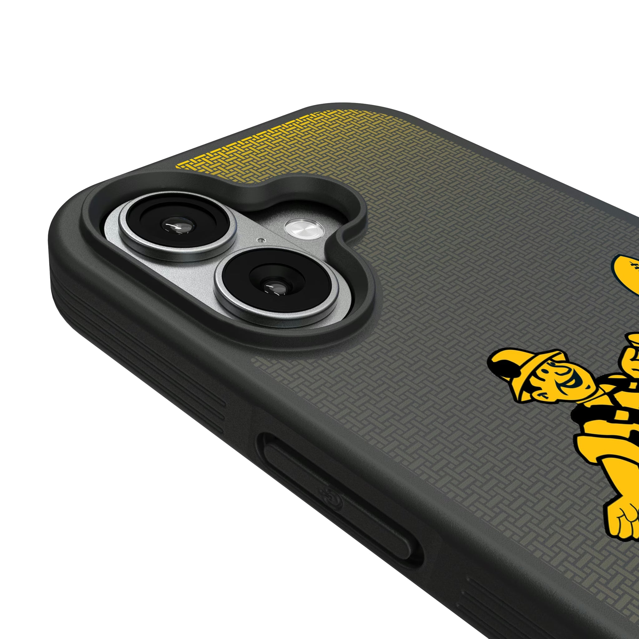 Pittsburgh Steelers 1961 Historic Collection Linen iPhone Bump Phone Case for Apple iPhone - Detail#Device_iPhone 17