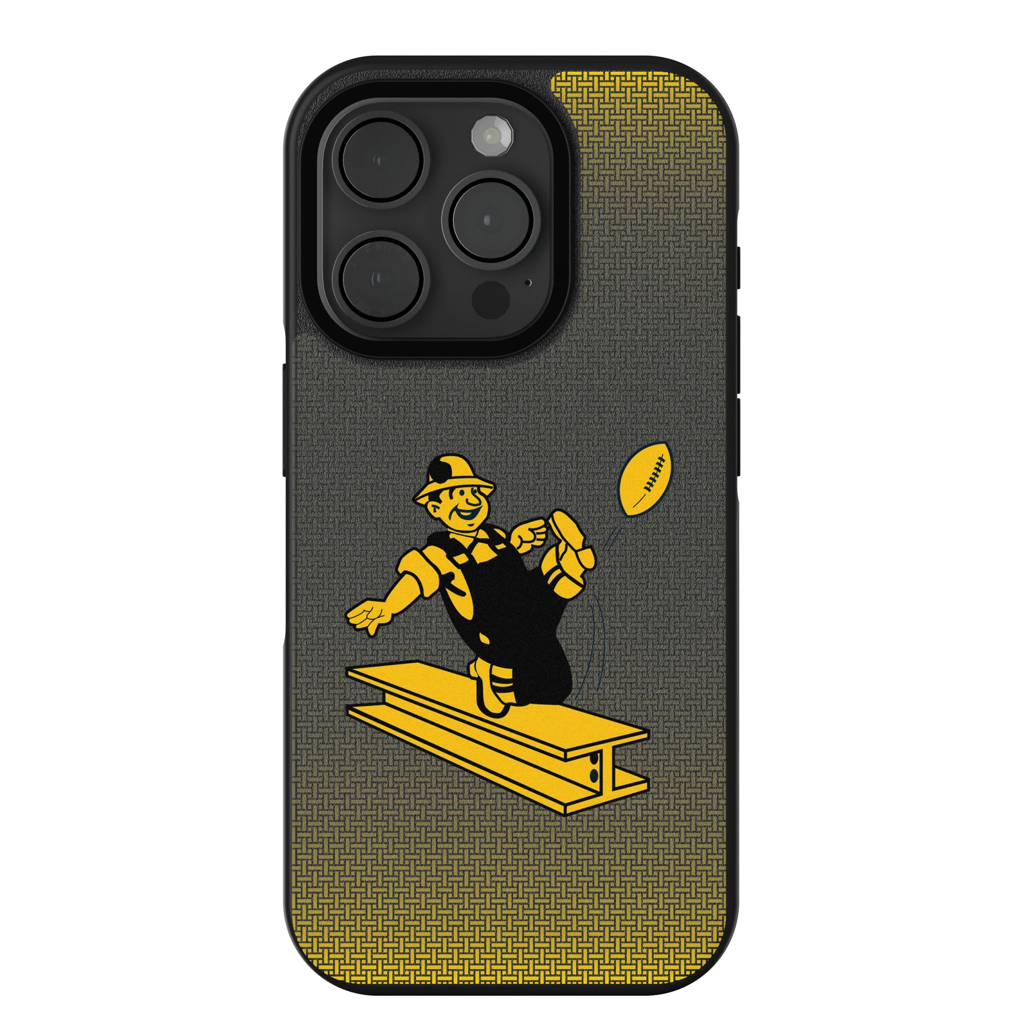 Pittsburgh Steelers 1961 Historic Collection Linen iPhone Bump Phone Case for Apple iPhone