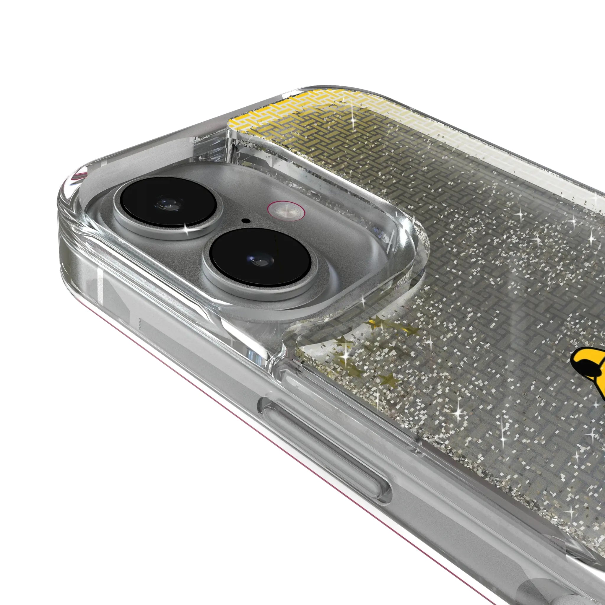Pittsburgh Steelers 1961 Historic Collection Linen iPhone Glitter Phone Case for Apple iPhone - Detail