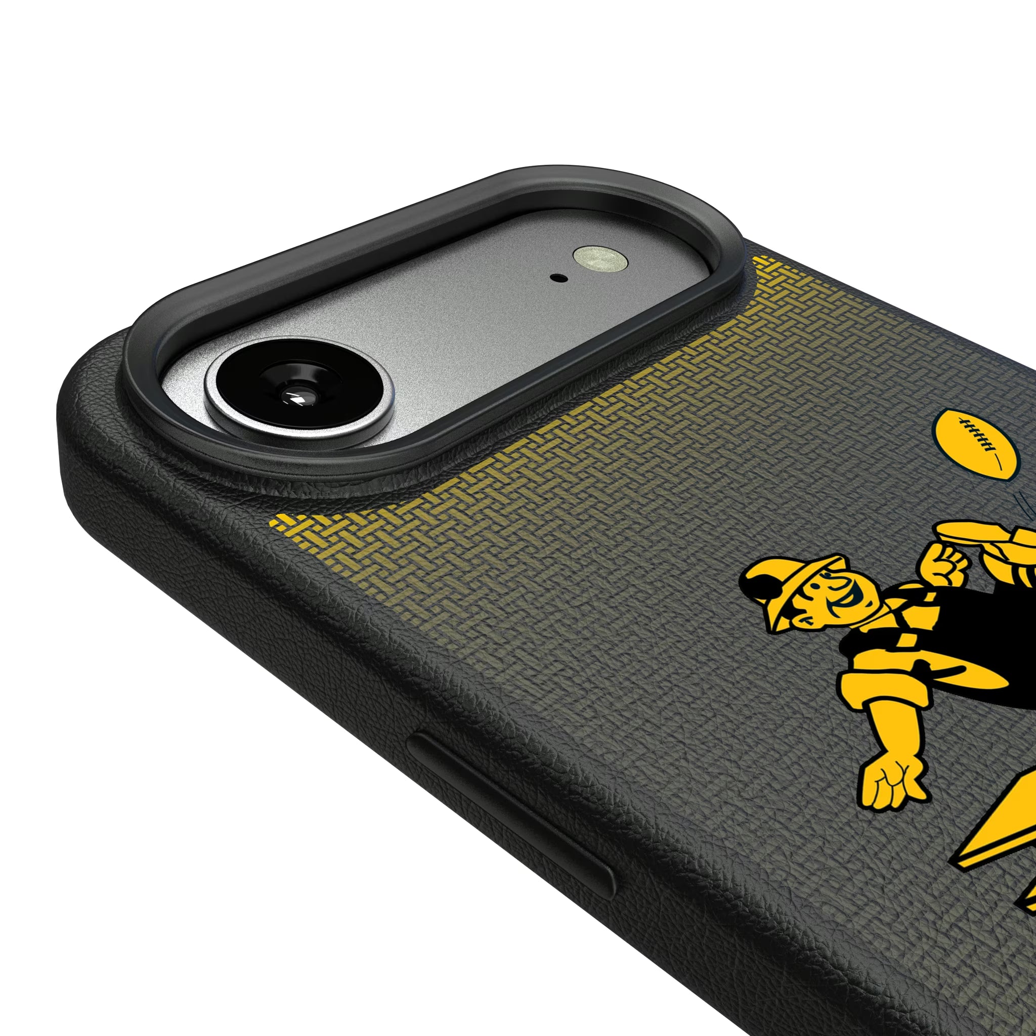 Pittsburgh Steelers 1961 Historic Collection Linen iPhone MagSafe Compatible Phone Case for Apple iPhone - Detail#Device_iPhone Air