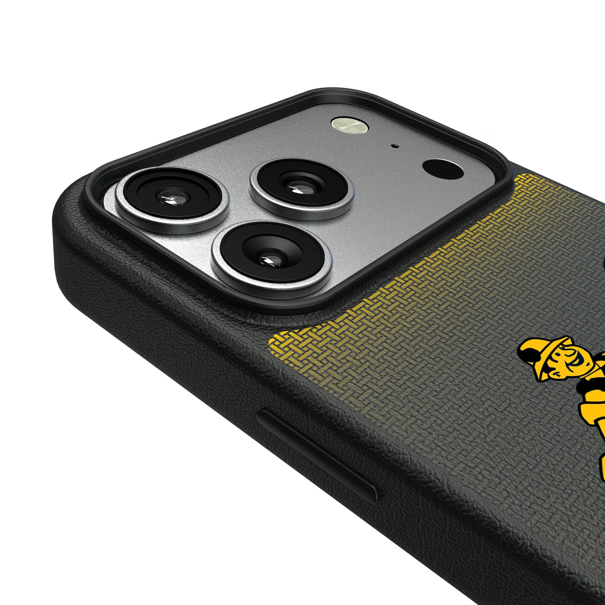 Pittsburgh Steelers 1961 Historic Collection Linen iPhone MagSafe Compatible Phone Case for Apple iPhone - Detail#Device_iPhone 17 Pro