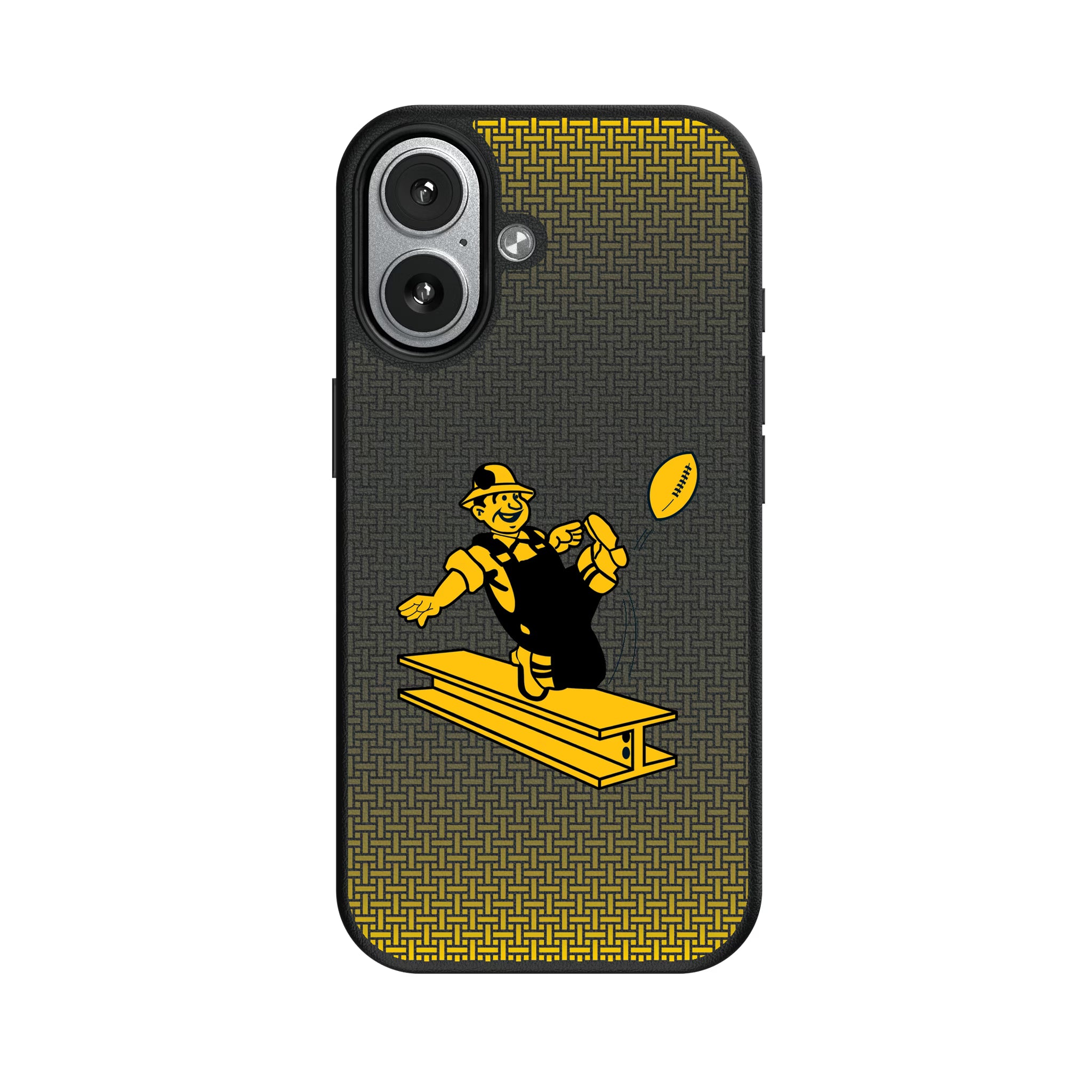 Pittsburgh Steelers 1961 Historic Collection Linen iPhone MagSafe Compatible Phone Case for Apple iPhone#Device_iPhone 17
