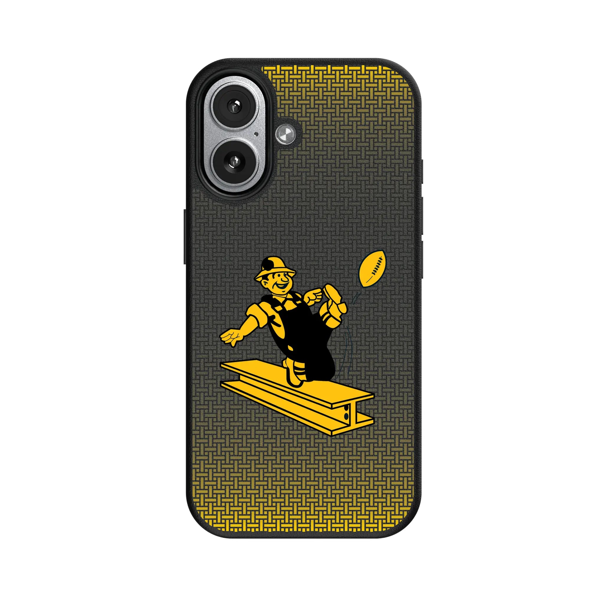 Pittsburgh Steelers 1961 Historic Collection Linen iPhone MagSafe Compatible Phone Case for Apple iPhone#Device_iPhone 17