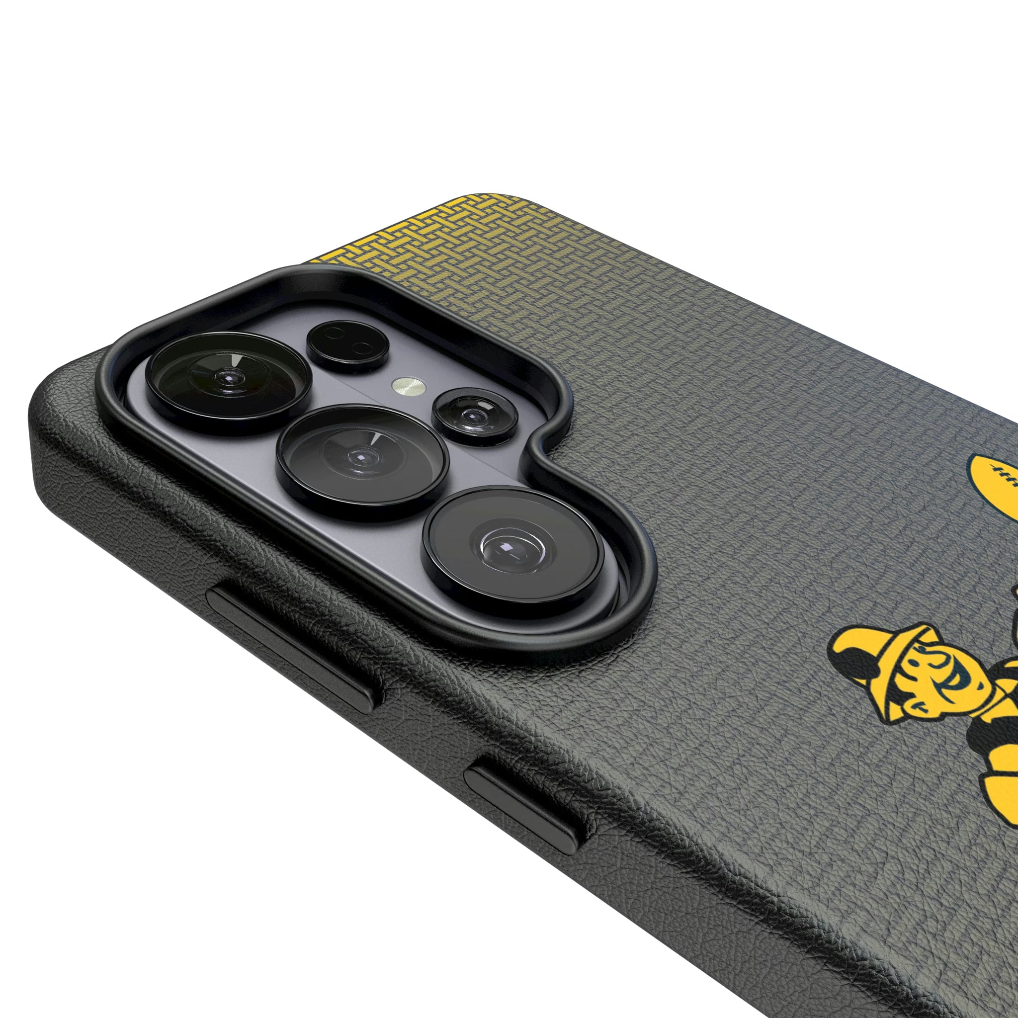 Pittsburgh Steelers 1961 Historic Collection Linen Galaxy MagSafe Compatible Phone Case for Samsung Galaxy - Detail#Device_Galaxy S26 Ultra