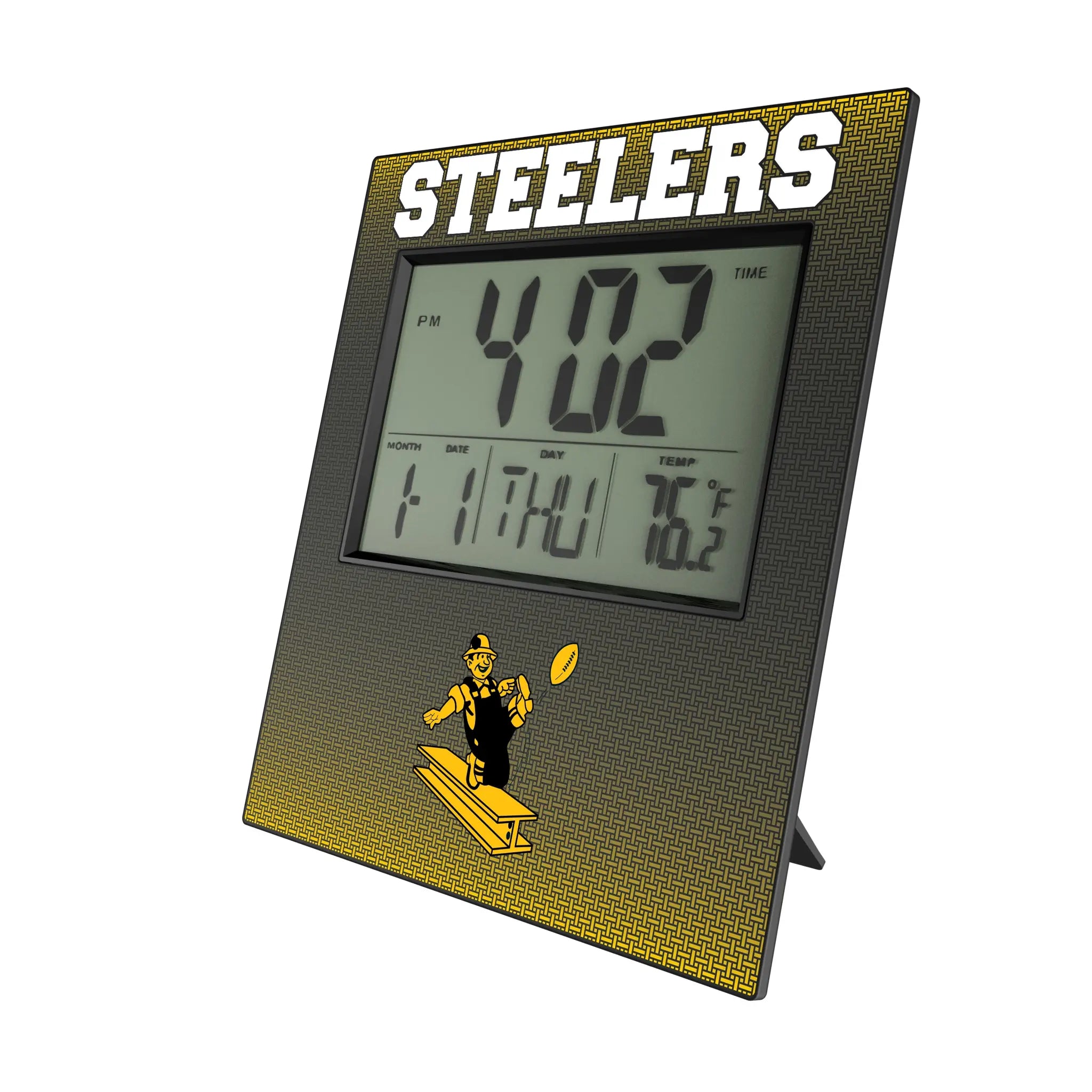Pittsburgh Steelers 1961 Historic Collection Linen Wall Clock