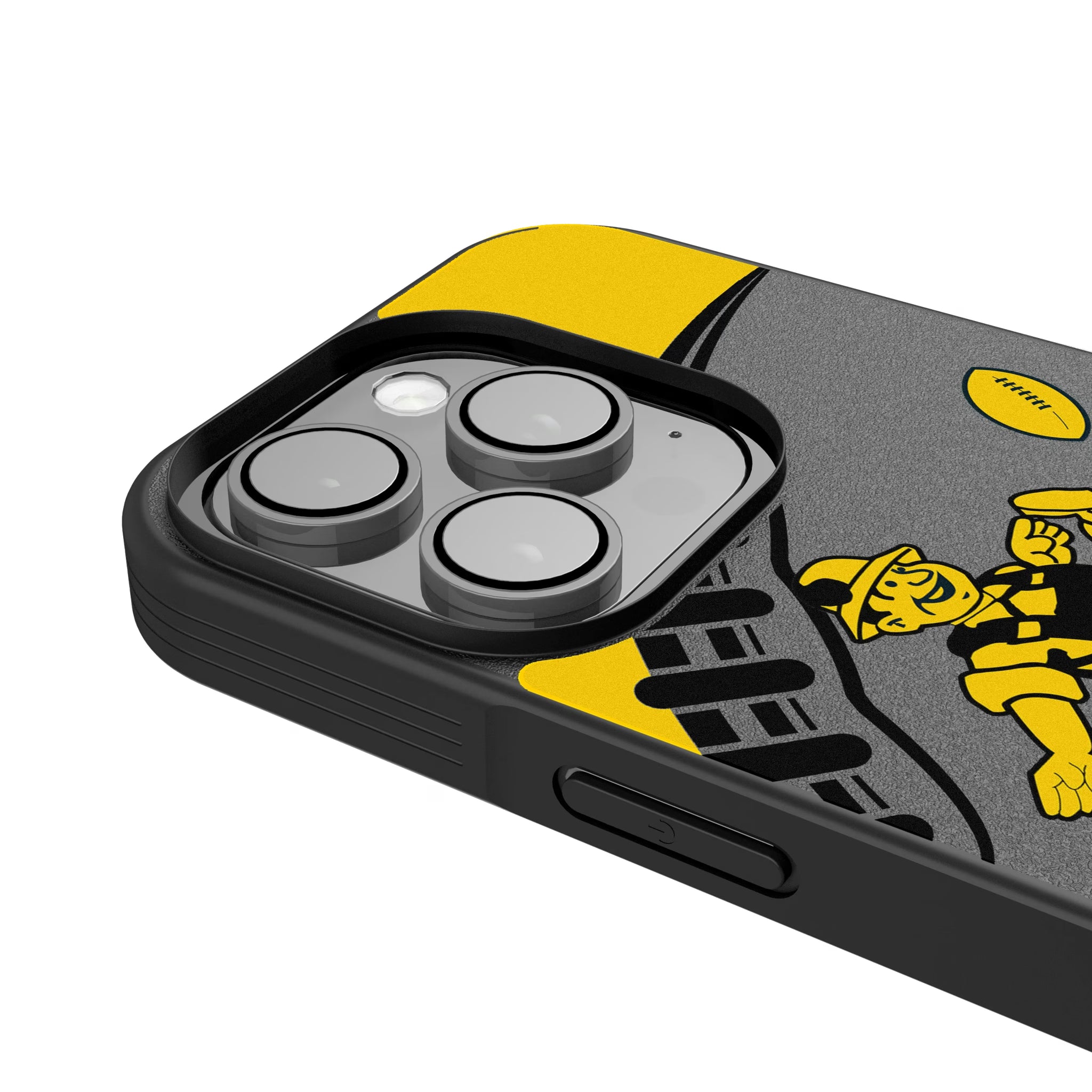 Pittsburgh Steelers 1961 Historic Collection Passtime iPhone Bump Phone Case for Apple iPhone - Detail