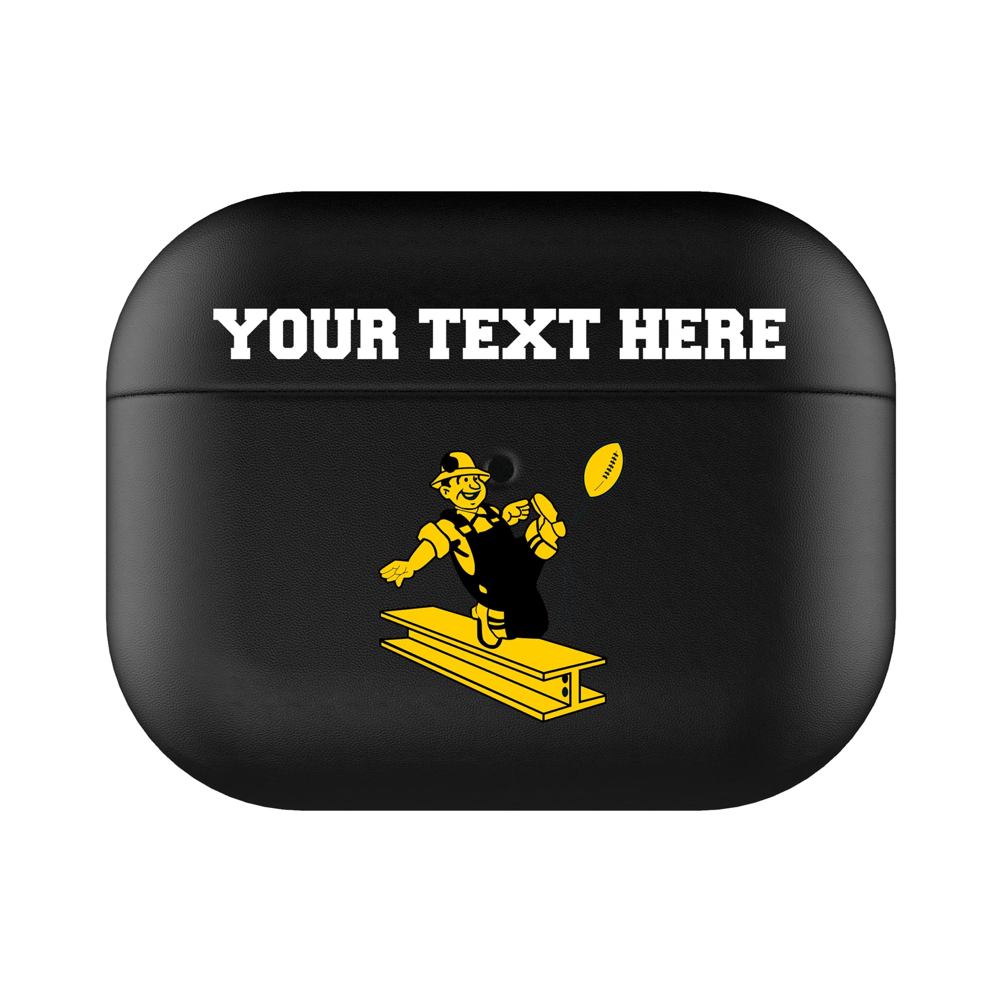 Pittsburgh Steelers 1961 Historic Collection Personalized Insignia AirPods AirPod Case Cover#Device_AirPods Pro 3