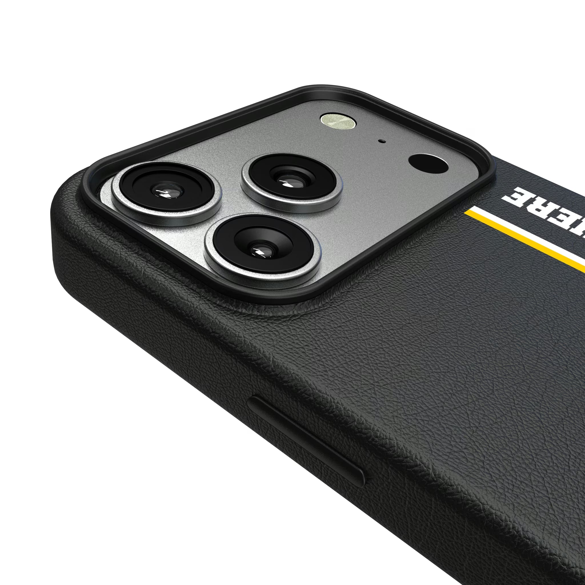 Pittsburgh Steelers 1961 Historic Collection Personalized Sidebard iPhone MagSafe Compatible Phone Case for Apple iPhone - Detail#Device_iPhone 17 Pro