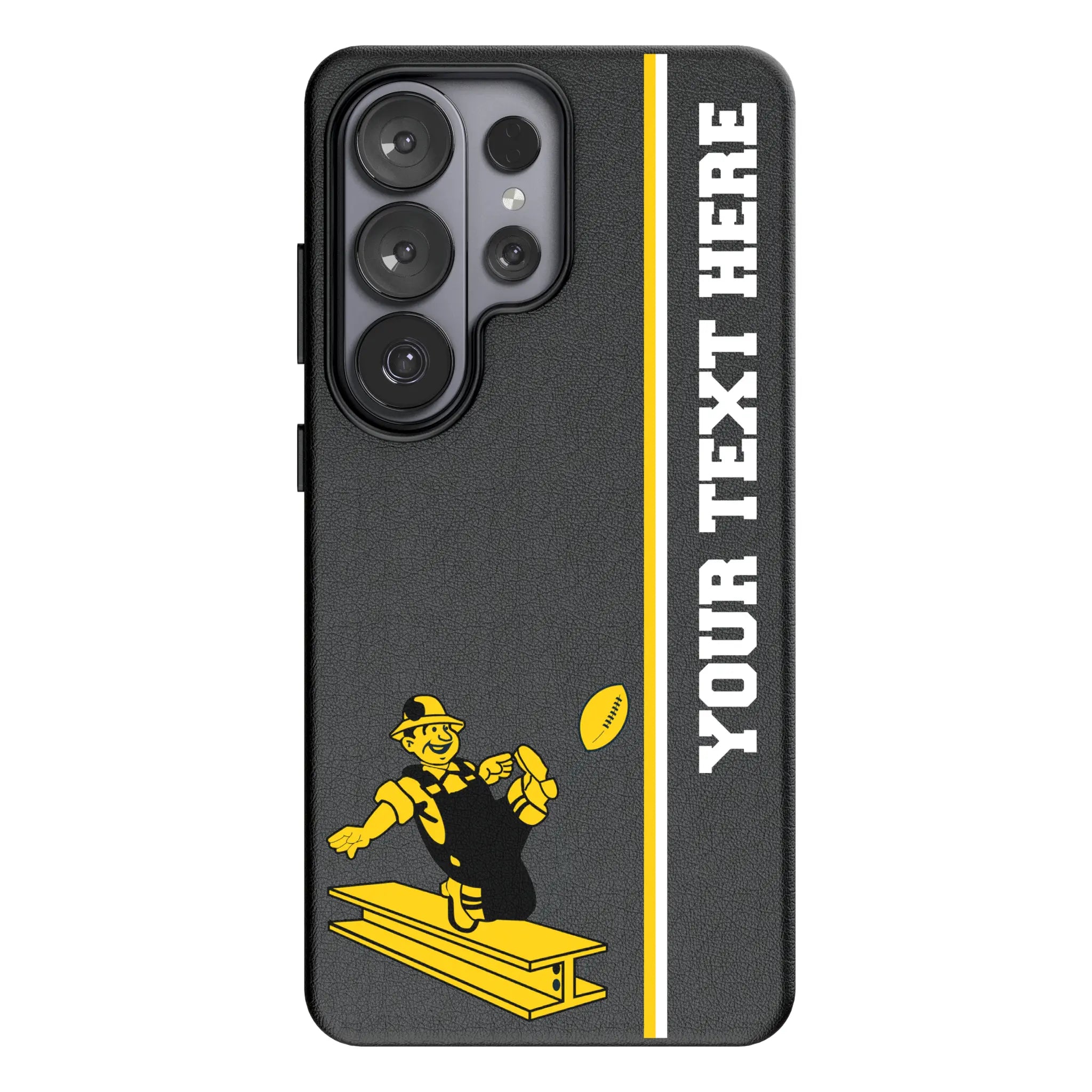 Pittsburgh Steelers 1961 Historic Collection Personalized Sidebard Galaxy MagSafe Compatible Phone Case for Samsung Galaxy#Device_Galaxy S26 Ultra