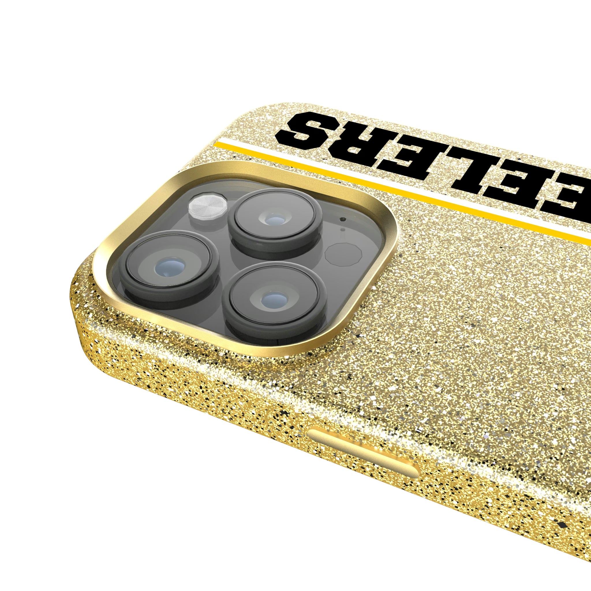 Pittsburgh Steelers 1961 Historic Collection Sidebar iPhone Bling Phone Case for Apple iPhone - Detail