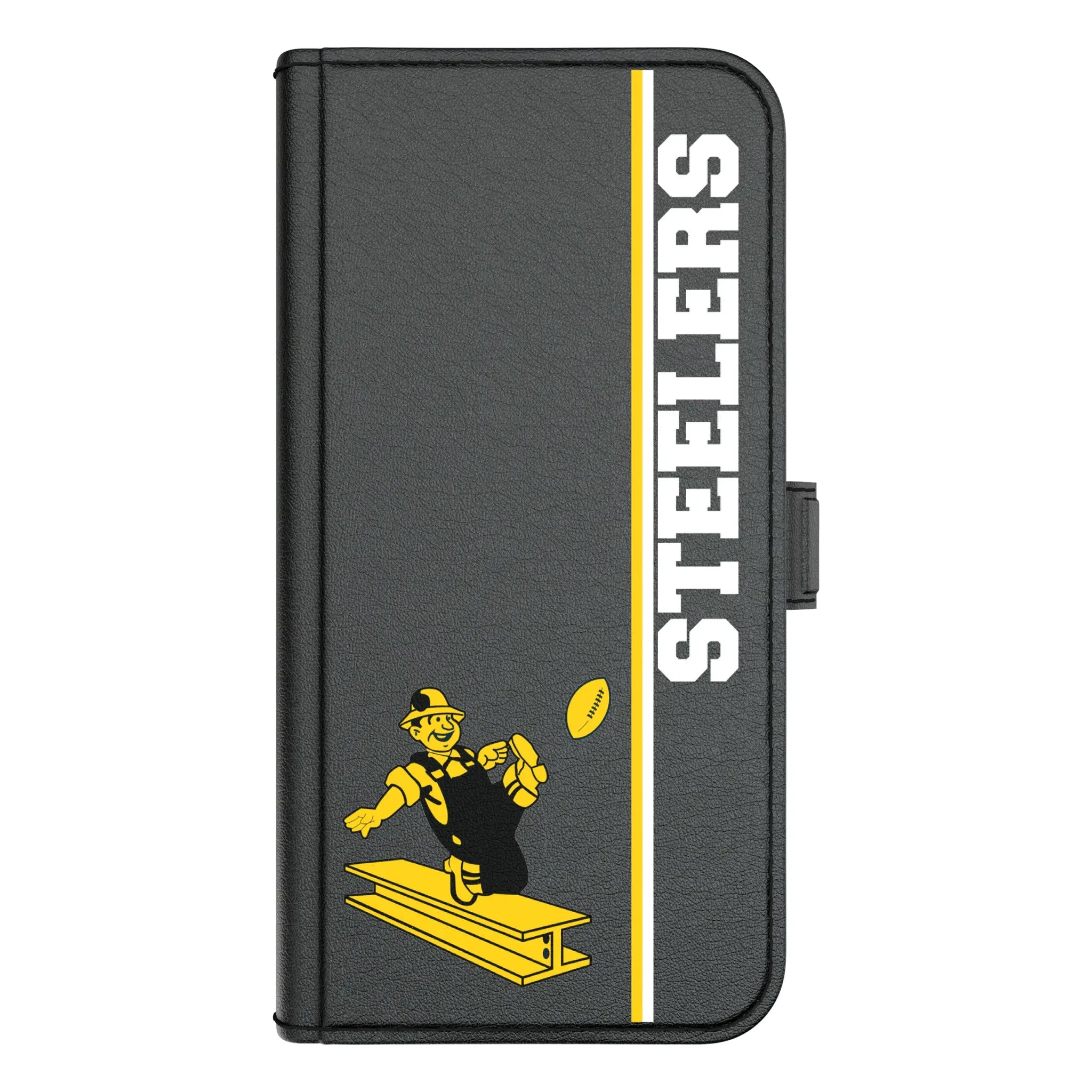 Pittsburgh Steelers 1961 Historic Collection Sidebar iPhone Folio Phone Case for Apple iPhone#Device_iPhone 17 Pro Max