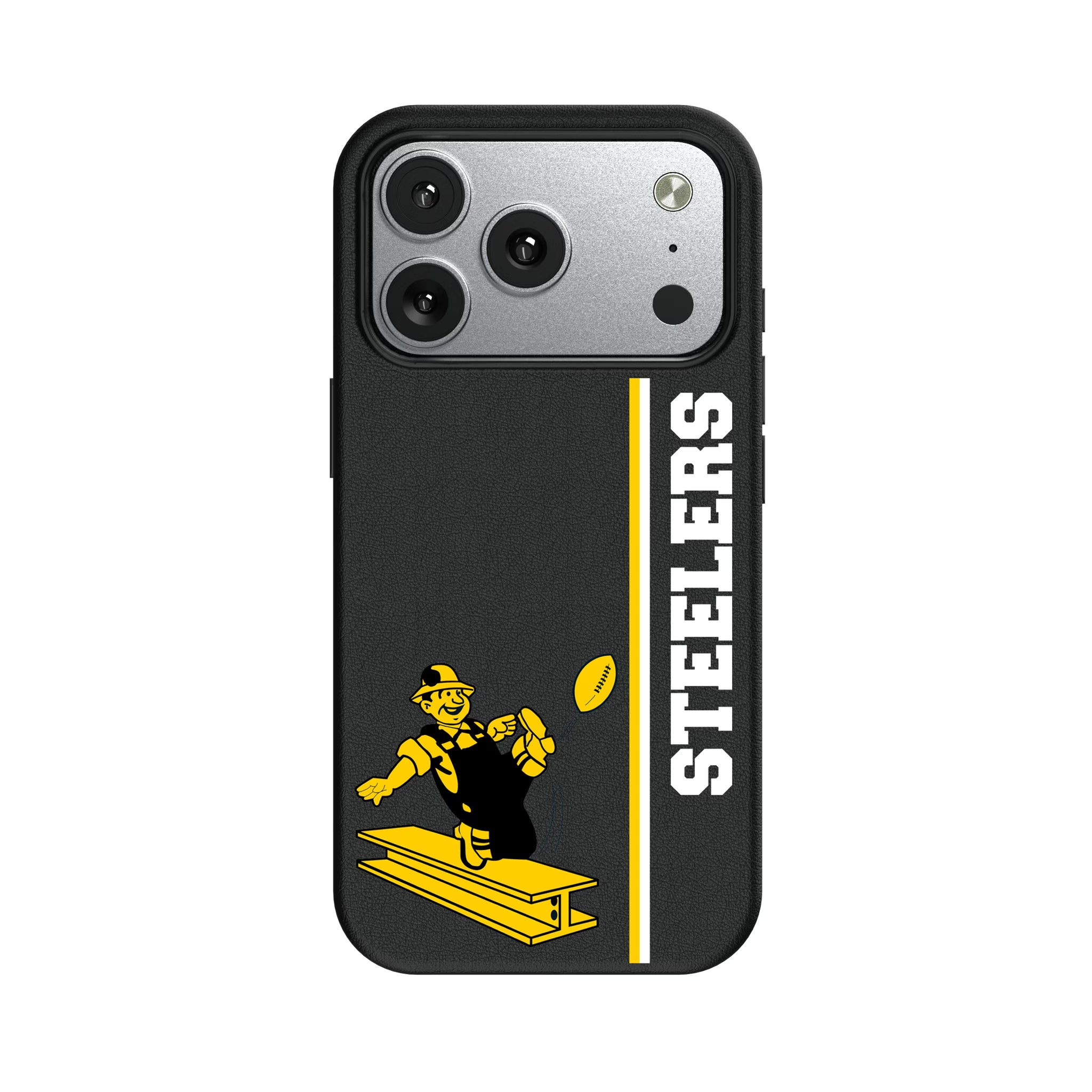 Pittsburgh Steelers 1961 Historic Collection Sidebar iPhone MagSafe Compatible Phone Case for Apple iPhone#Device_iPhone 17 Pro