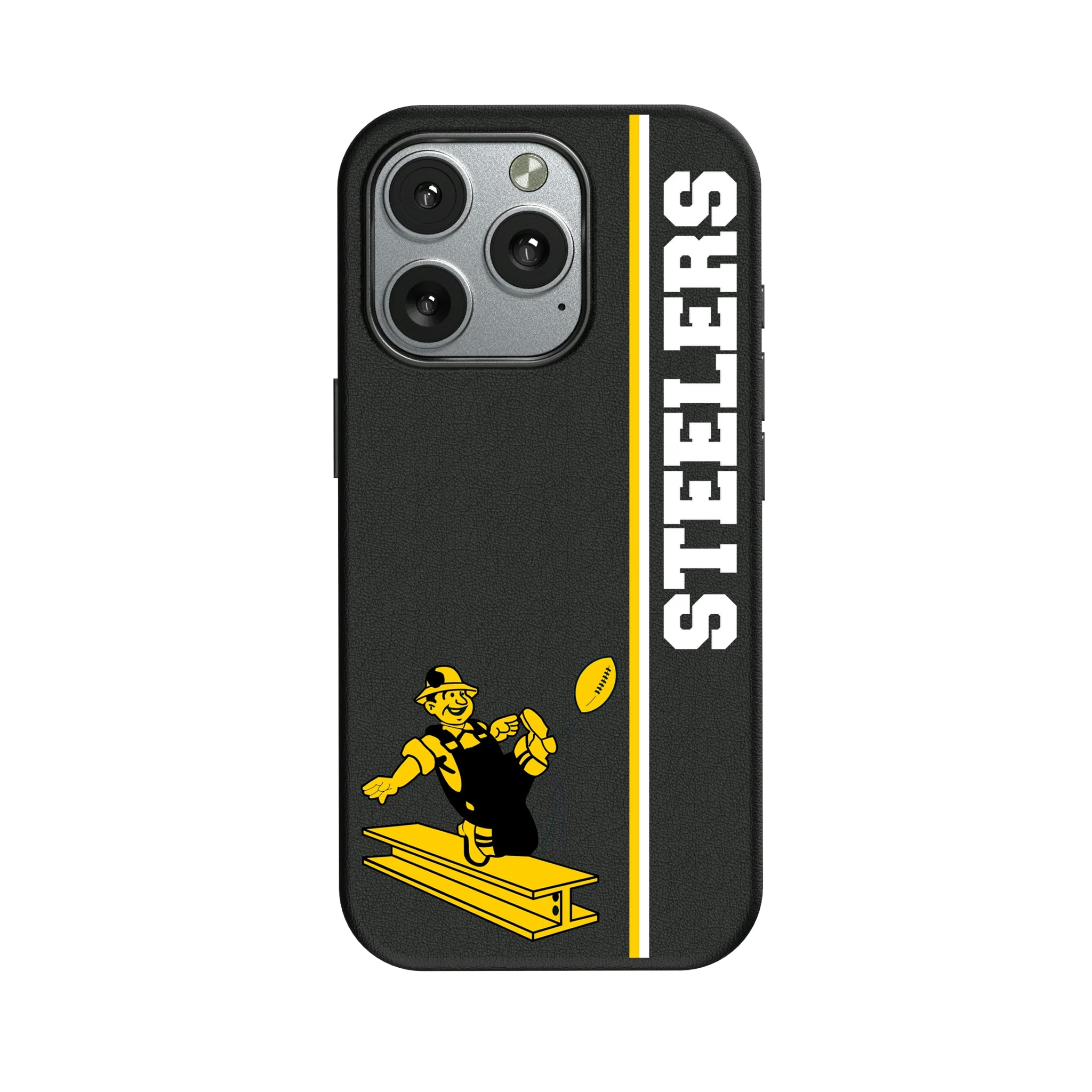 Pittsburgh Steelers 1961 Historic Collection Sidebar iPhone MagSafe Compatible Phone Case for Apple iPhone