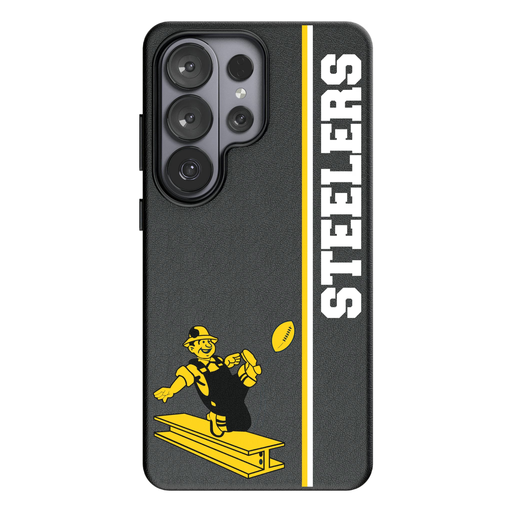 Pittsburgh Steelers 1961 Historic Collection Sidebar Galaxy MagSafe Compatible Phone Case for Samsung Galaxy#Device_Galaxy S26 Ultra