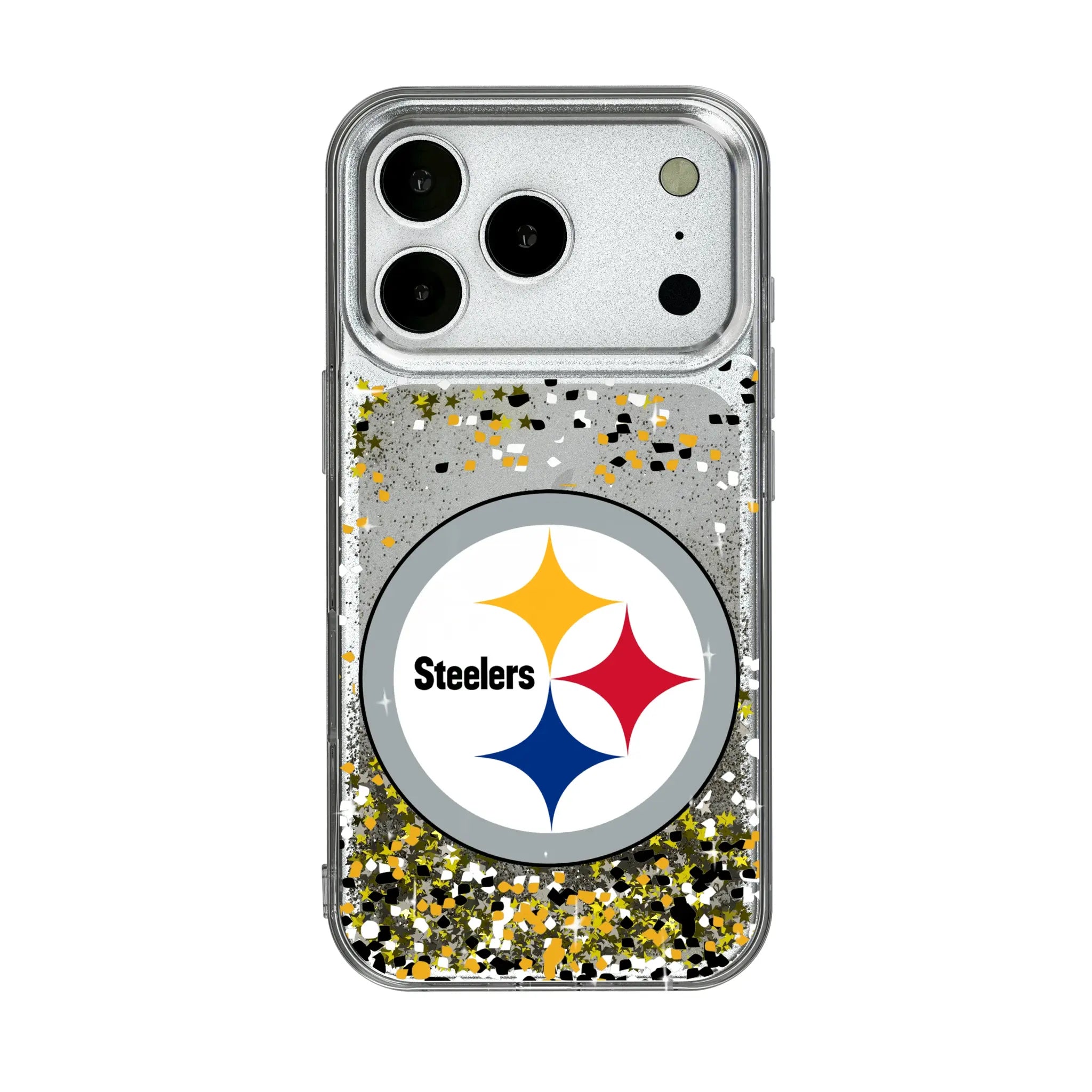 Pittsburgh Steelers Confetti iPhone Glitter Phone Case for Apple iPhone