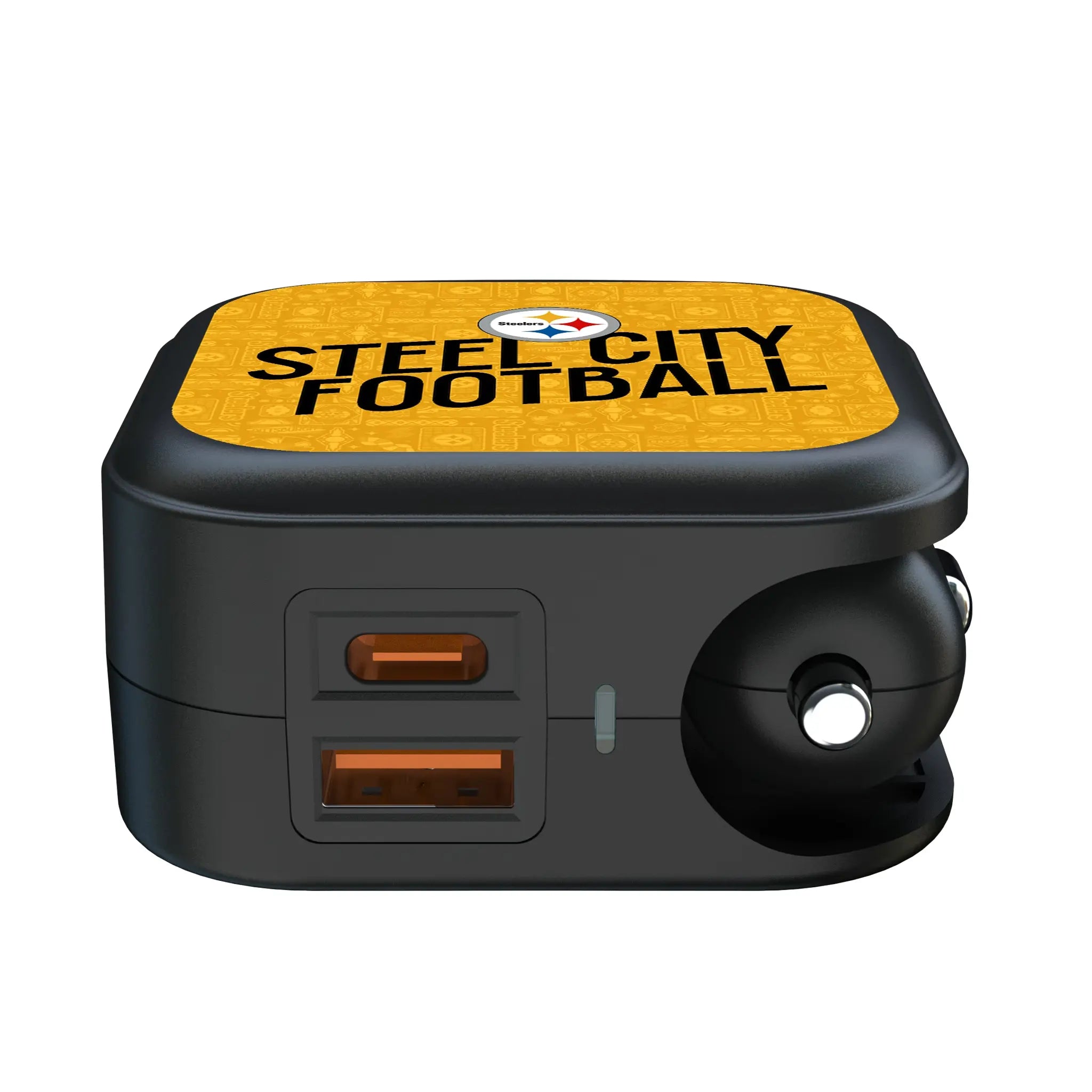 Pittsburgh Steelers Deco 2 in 1 USB A/C Charger