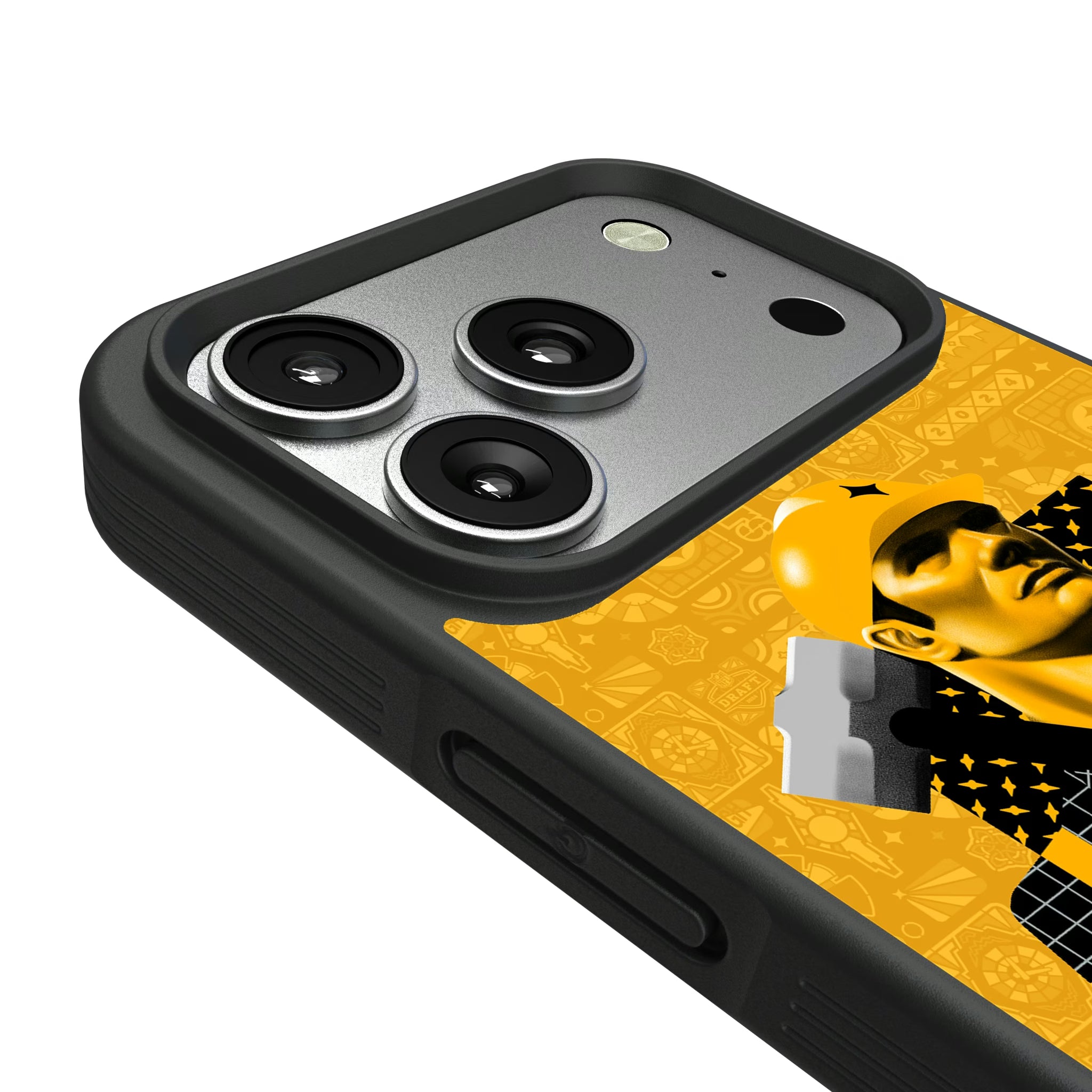 Pittsburgh Steelers Deco iPhone Bump Phone Case for Apple iPhone - Detail#Device_iPhone 17 Pro