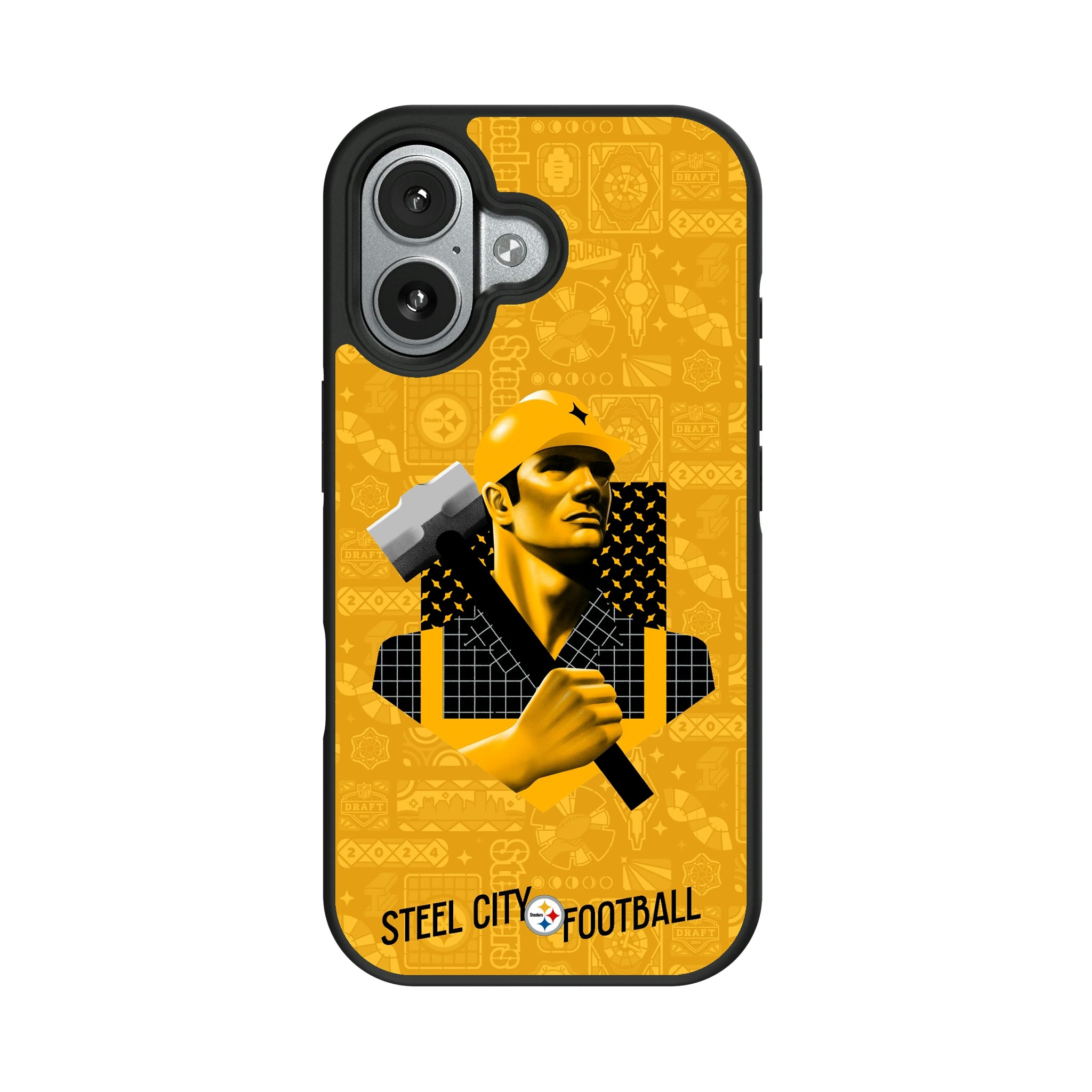 Pittsburgh Steelers Deco iPhone Bump Phone Case for Apple iPhone#Device_iPhone 17