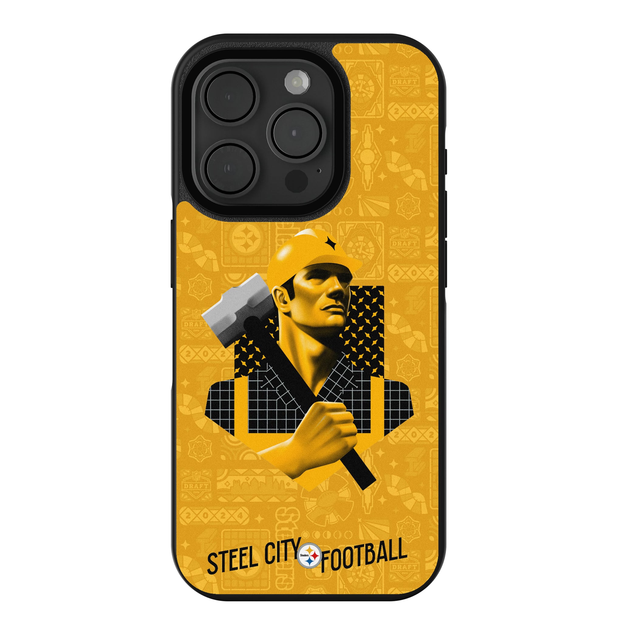 Pittsburgh Steelers Deco iPhone Bump Phone Case for Apple iPhone