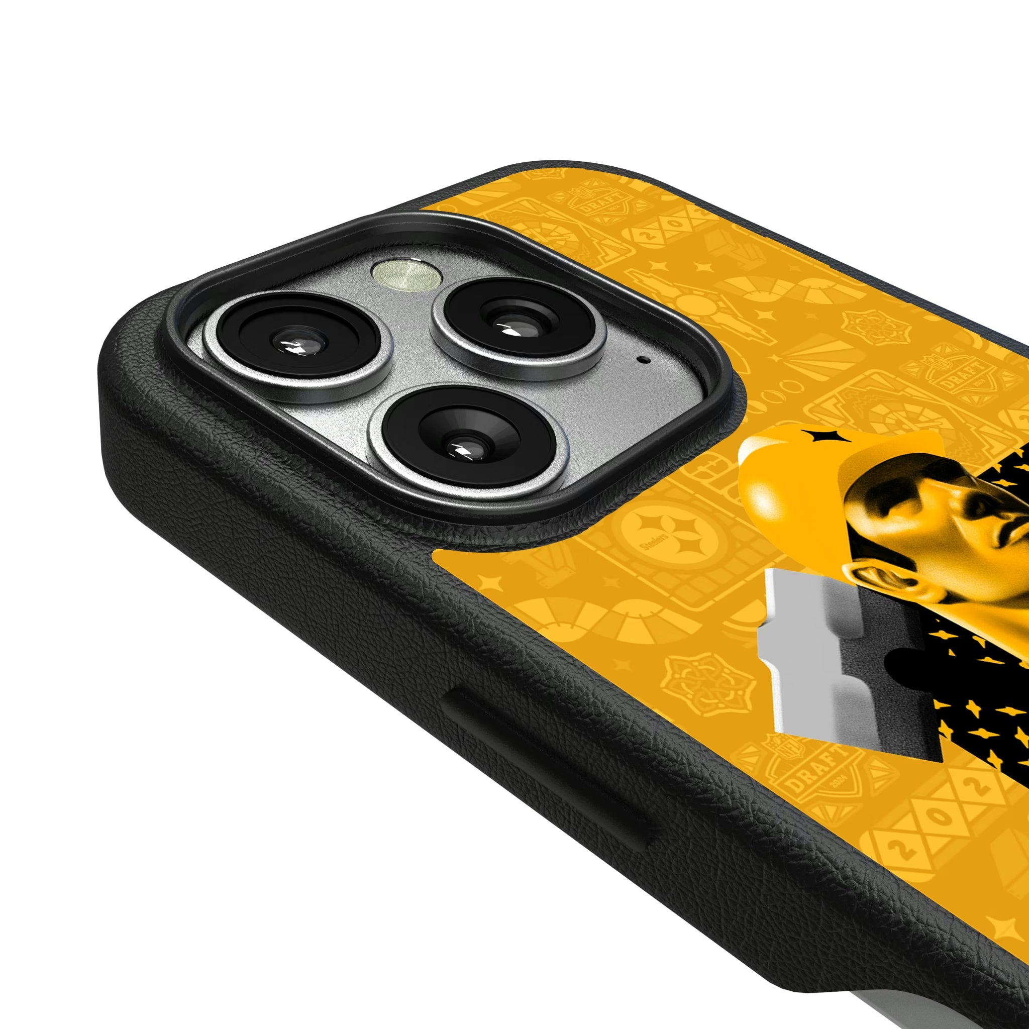 Pittsburgh Steelers Deco iPhone MagSafe Compatible Phone Case for Apple iPhone - Detail