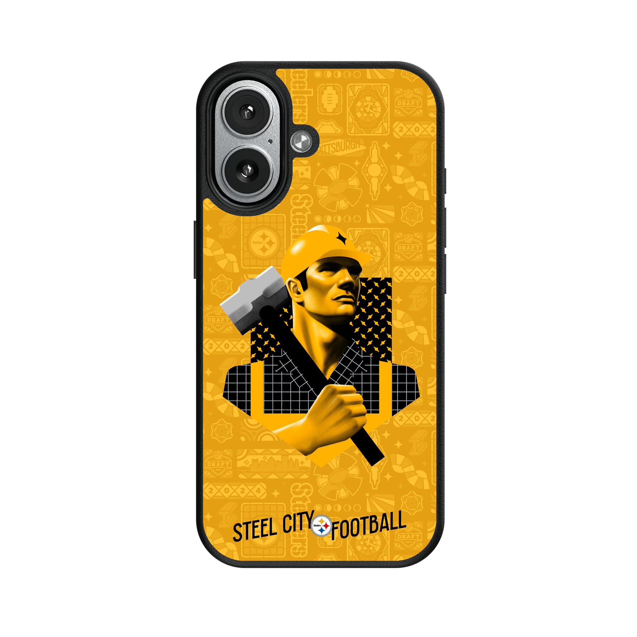 Pittsburgh Steelers Deco iPhone MagSafe Compatible Phone Case for Apple iPhone#Device_iPhone 17