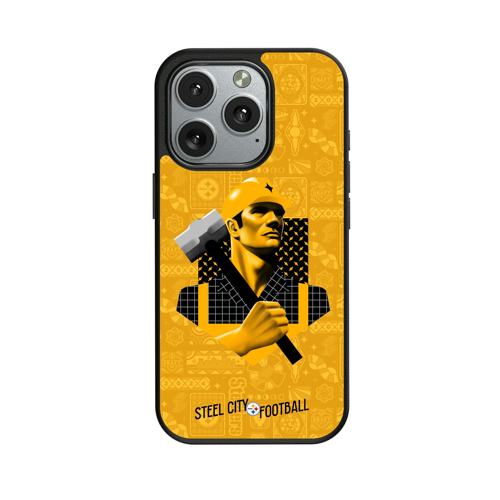 Pittsburgh Steelers Deco iPhone MagSafe Compatible Phone Case for Apple iPhone