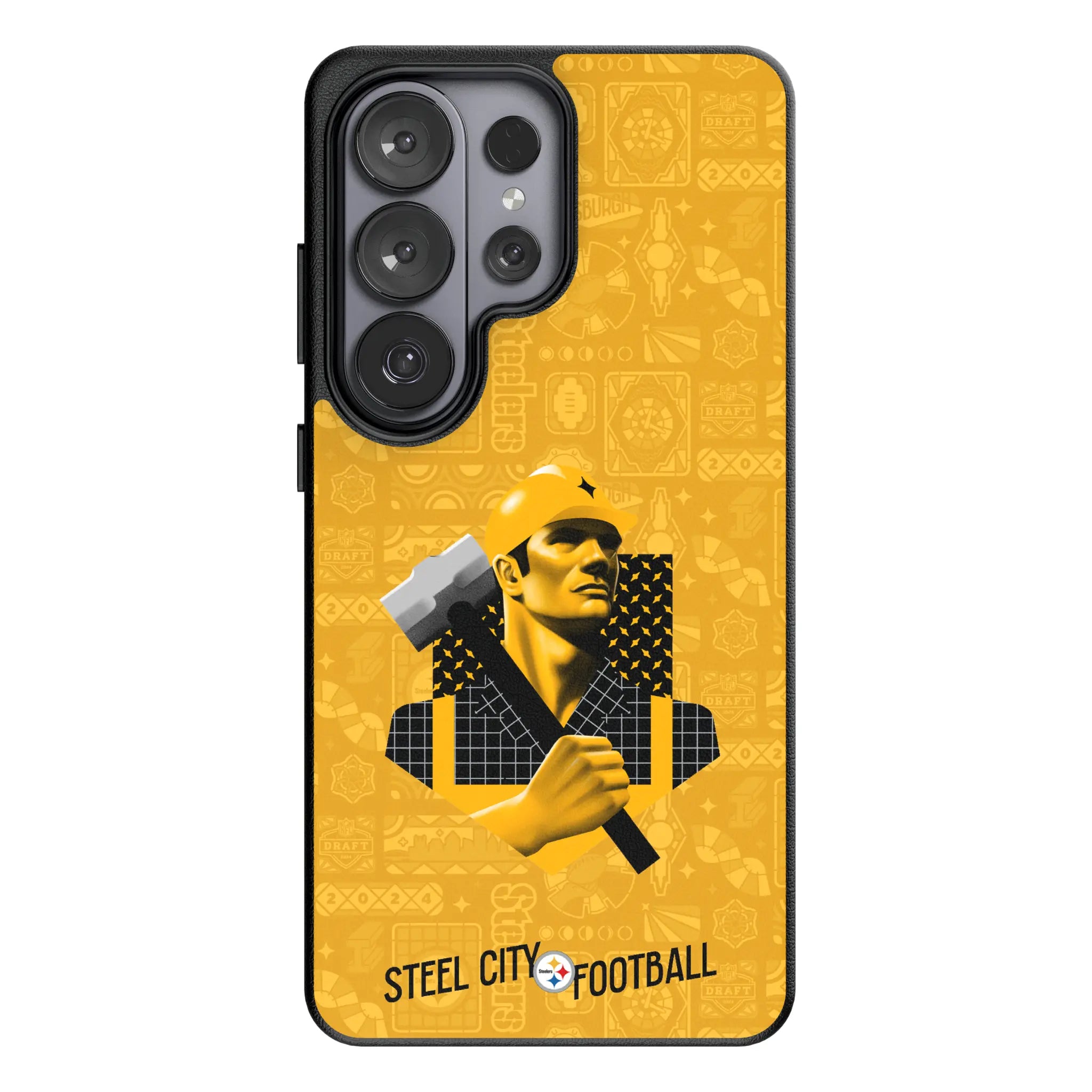 Pittsburgh Steelers Deco Galaxy MagSafe Compatible Phone Case for Samsung Galaxy#Device_Galaxy S26 Ultra
