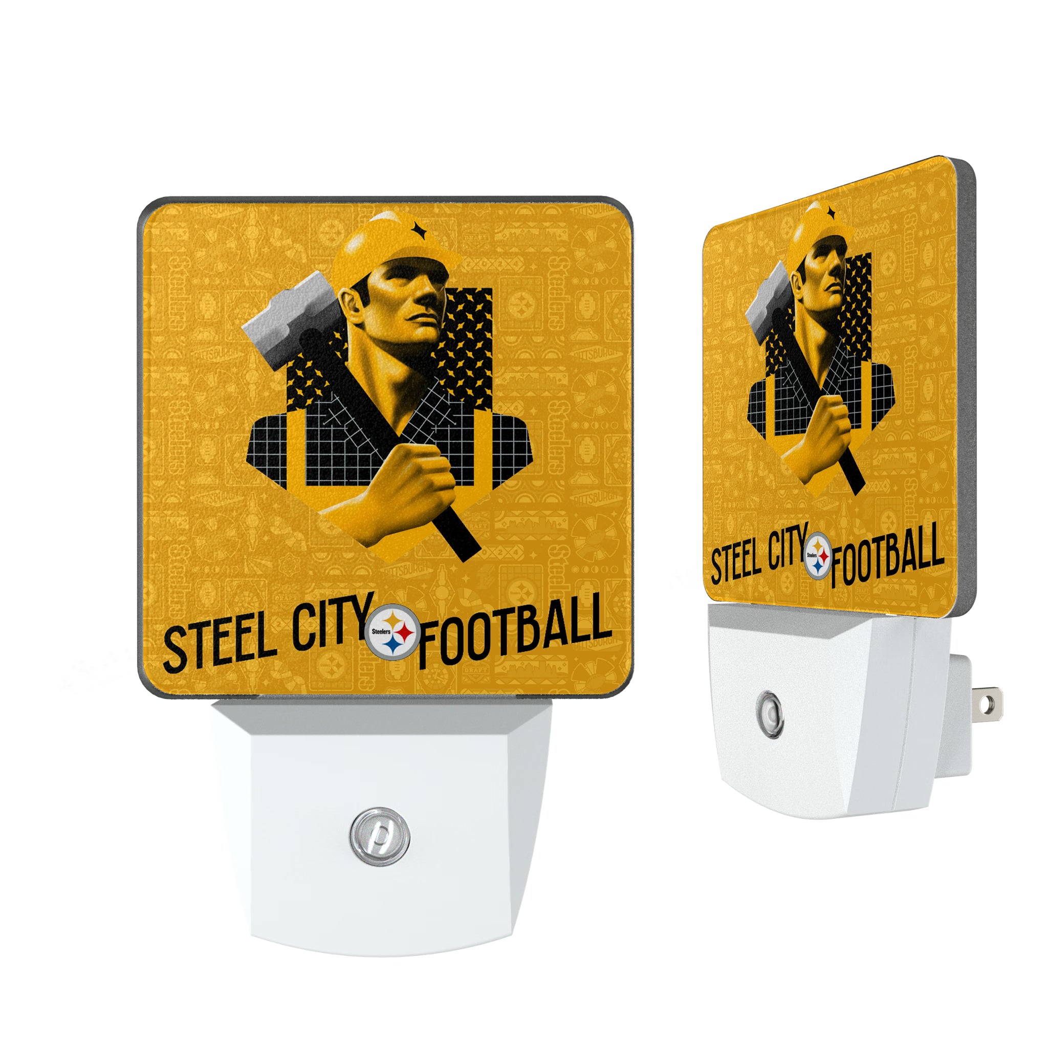 Pittsburgh Steelers Deco Night Light 2-Pack