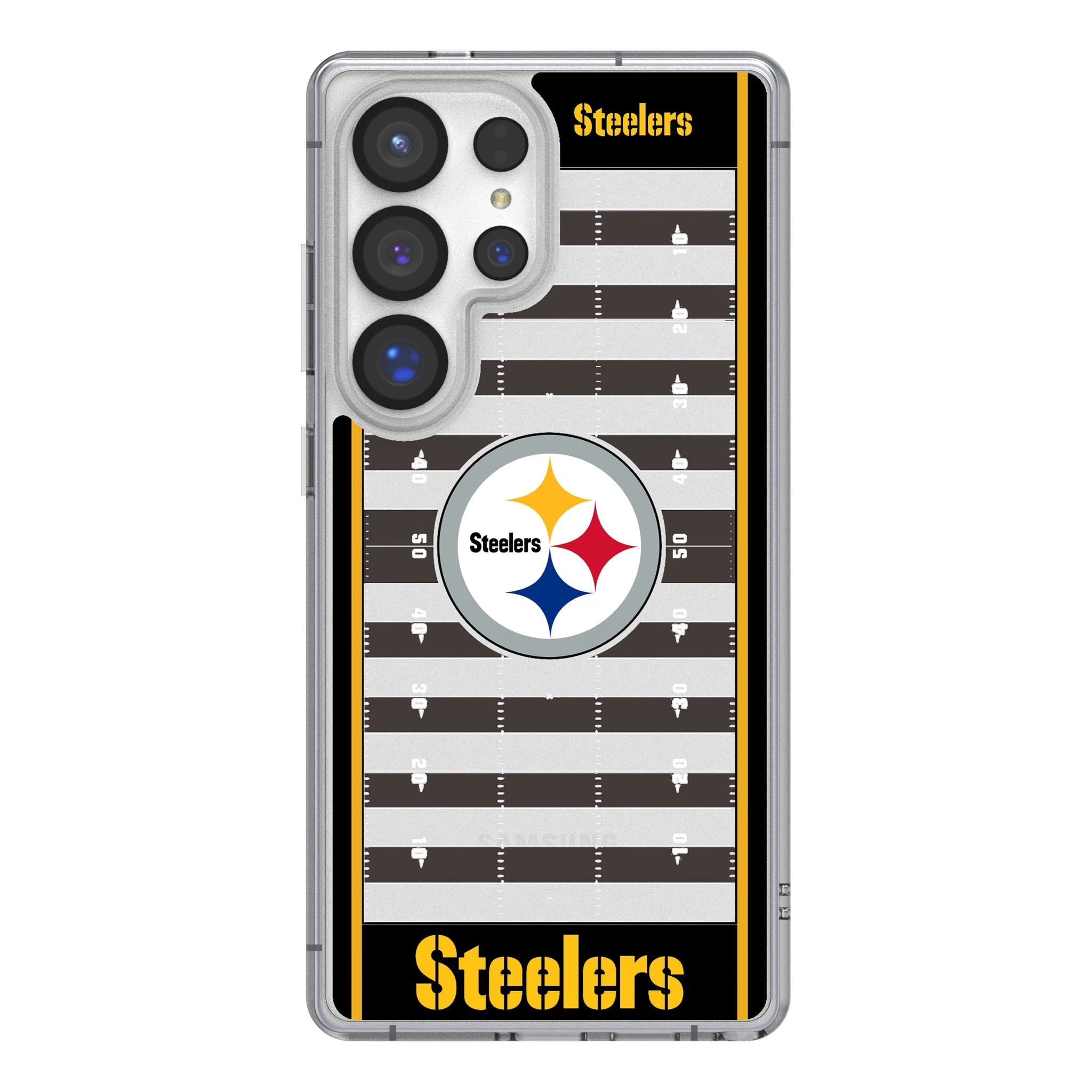 Pittsburgh Steelers Field Galaxy Clear Phone Case for Samsung Galaxy