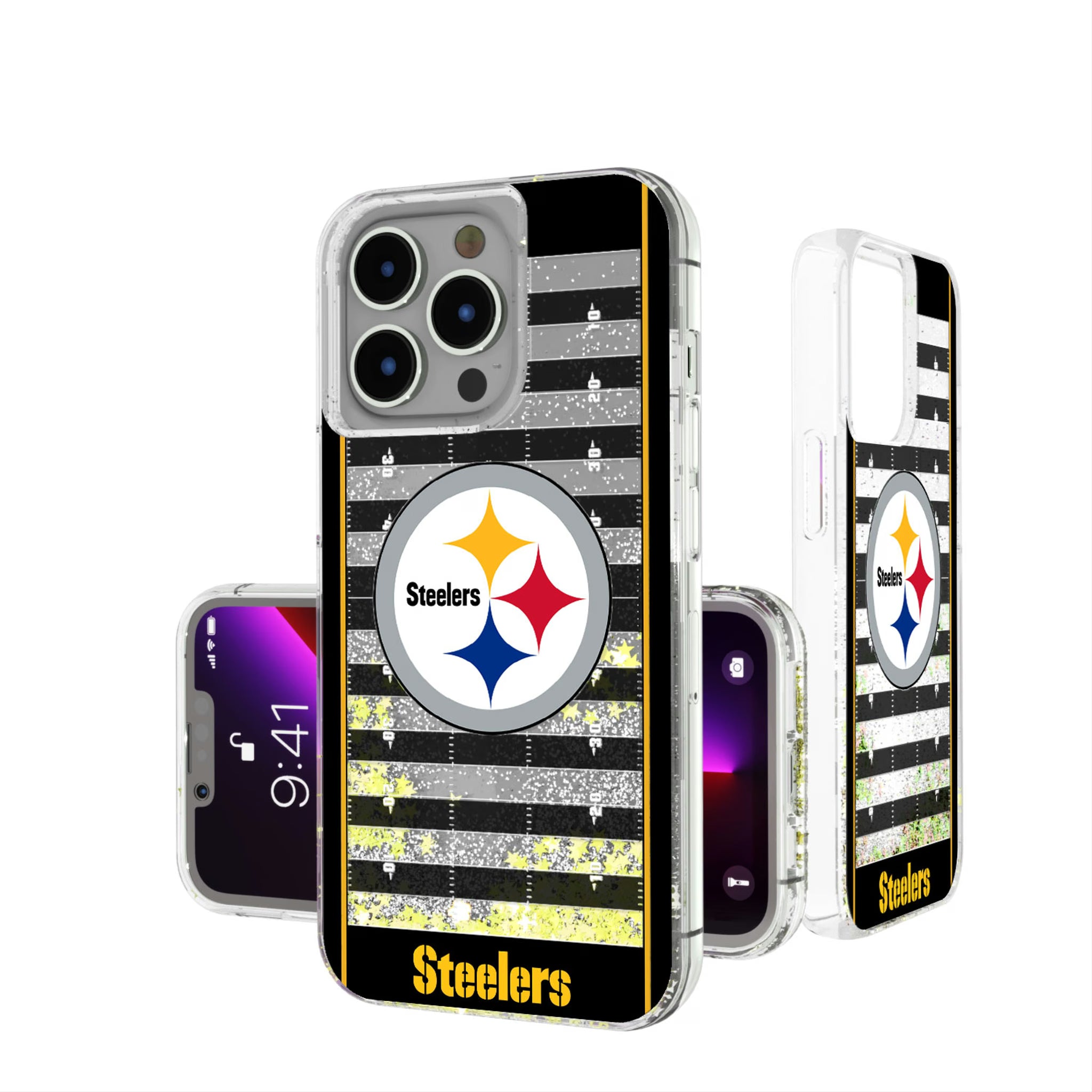 Pittsburgh Steelers Field iPhone Glitter Phone Case for Apple iPhone